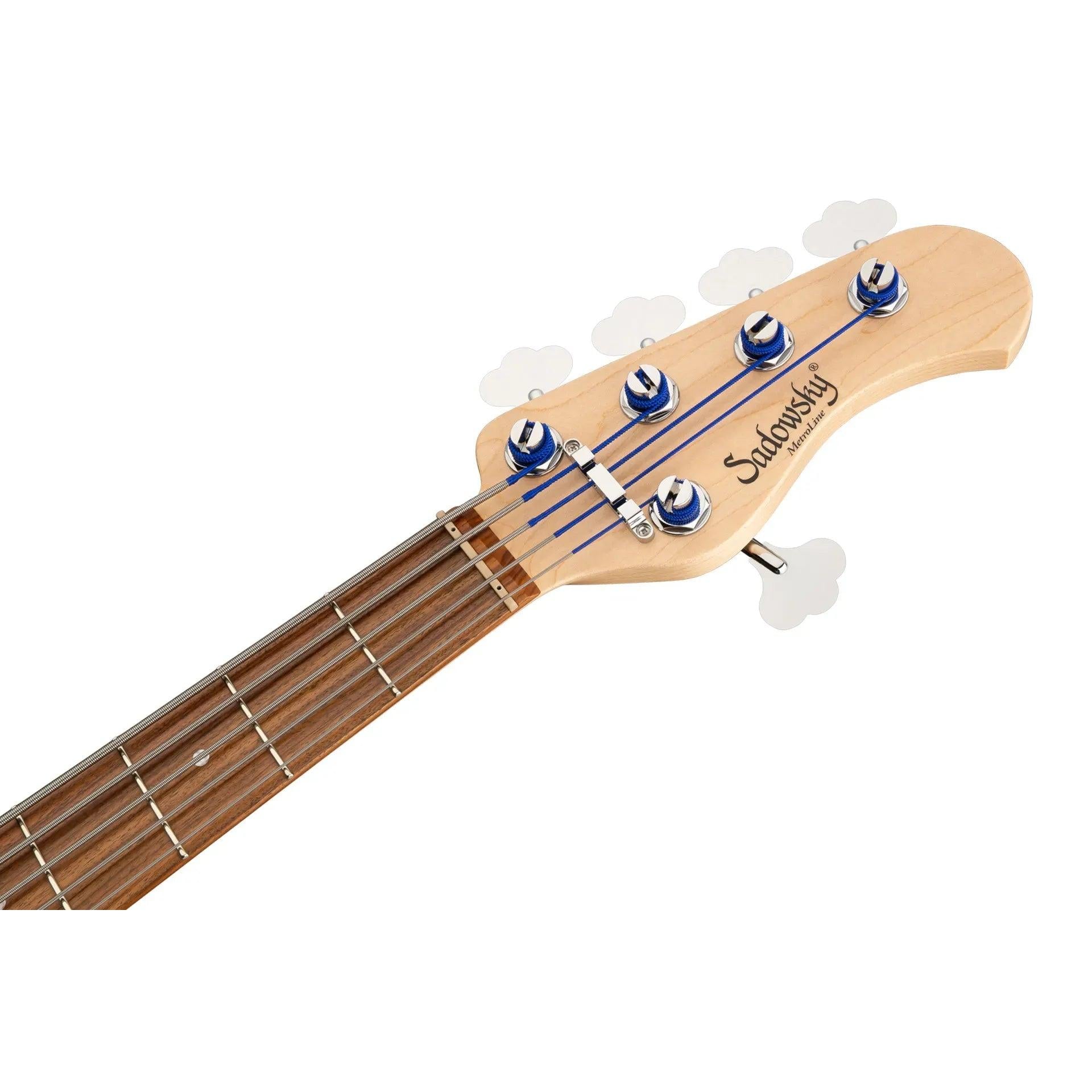 Đàn Guitar Bass 5-dây Sadowsky MetroLine 21-Fret Vintage JJ, Red Alder Body, Morado Fingerboard-Mai Nguyên Music