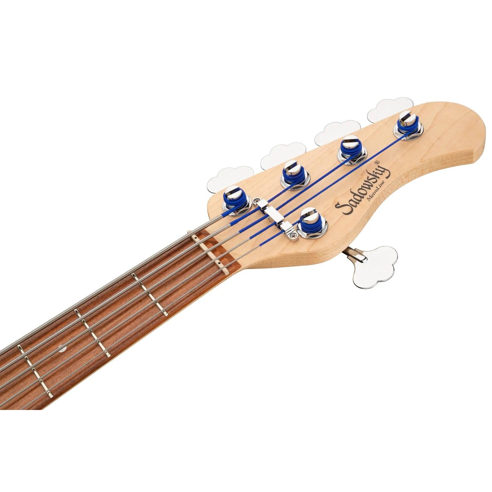 Đàn Guitar Bass 5-dây Sadowsky MetroLine 21-Fret Vintage JJ, Red Alder Body, Morado Fingerboard-Mai Nguyên Music