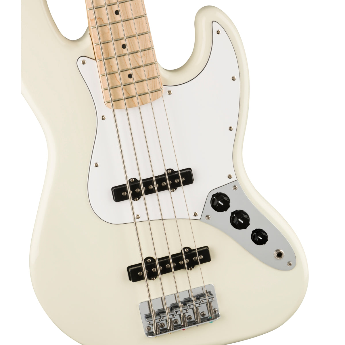 Đàn Guitar Bass 5-dây Squier Affinity Series Jazz Bass V, Maple FB, Olympic White-Mai Nguyên Music