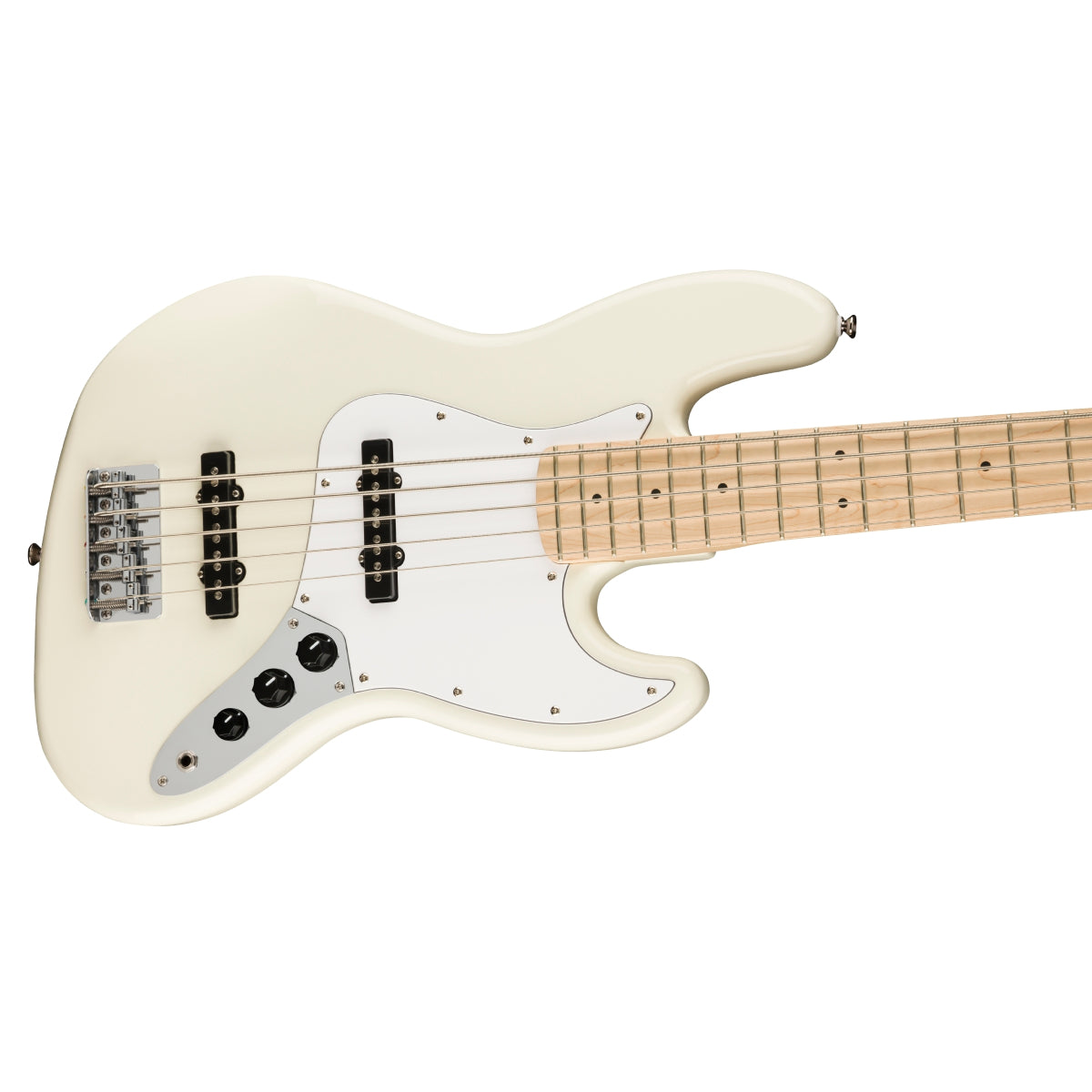 Đàn Guitar Bass 5-dây Squier Affinity Series Jazz Bass V, Maple FB, Olympic White-Mai Nguyên Music