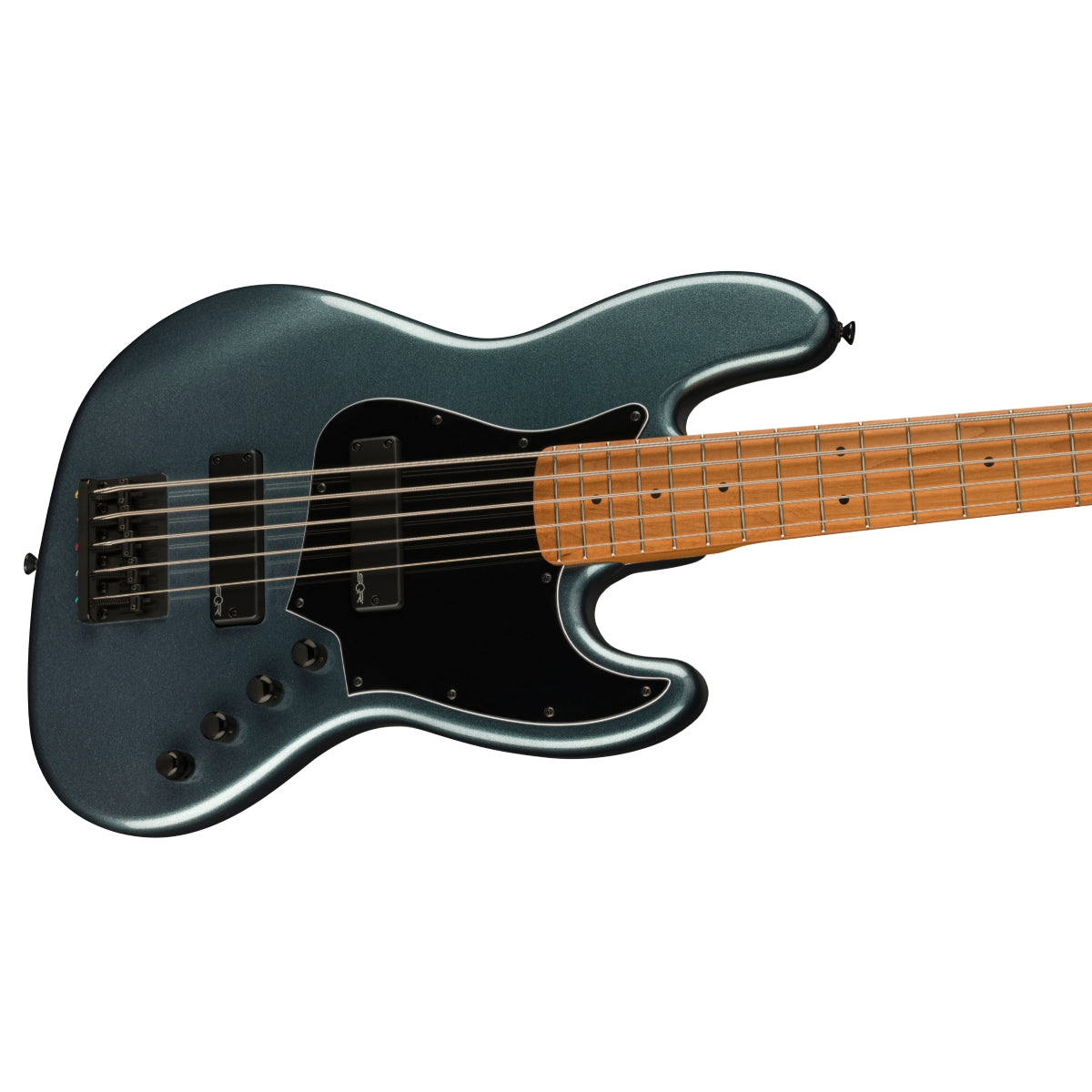 Đàn Guitar Bass 5-dây Squier Contemporary Active Jazz Bass HH V, Maple FB, Gunmetal Metallic-Mai Nguyên Music