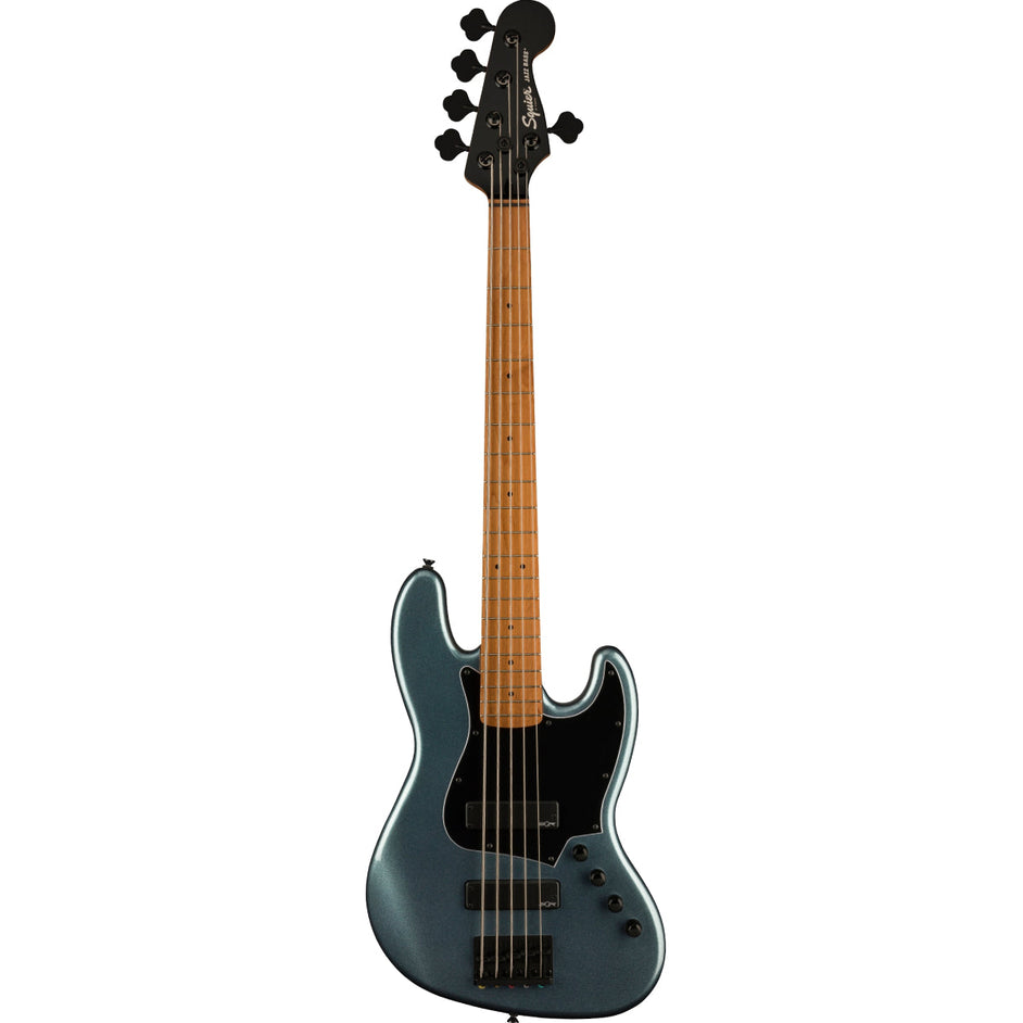 Đàn Guitar Bass 5-dây Squier Contemporary Active Jazz Bass HH V, Maple FB, Gunmetal Metallic-Mai Nguyên Music