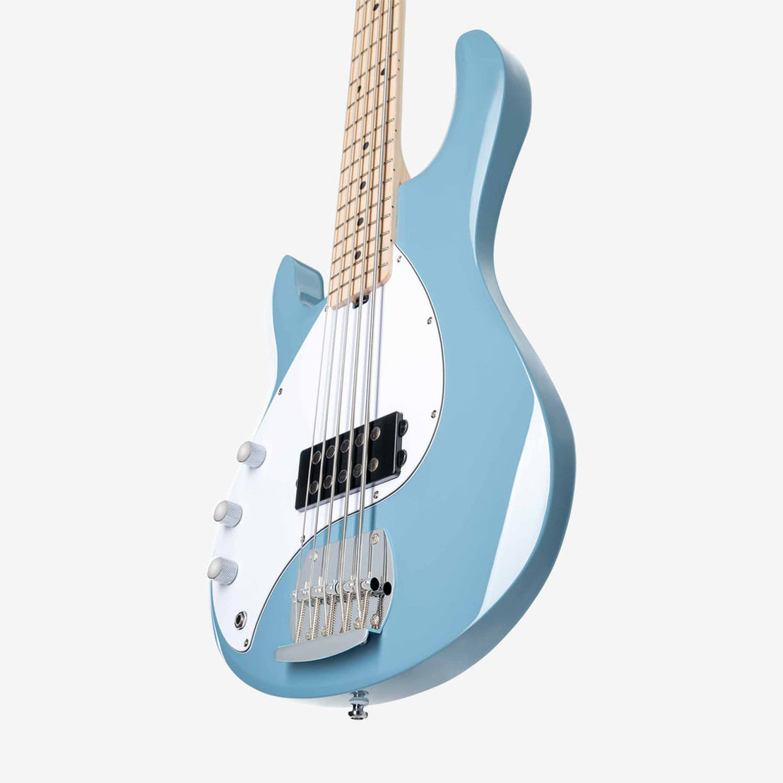 Đàn Guitar Bass 5-dây Sterling S.U.B StingRay RAY5 Left-Handed, Chopper Blue-Mai Nguyên Music