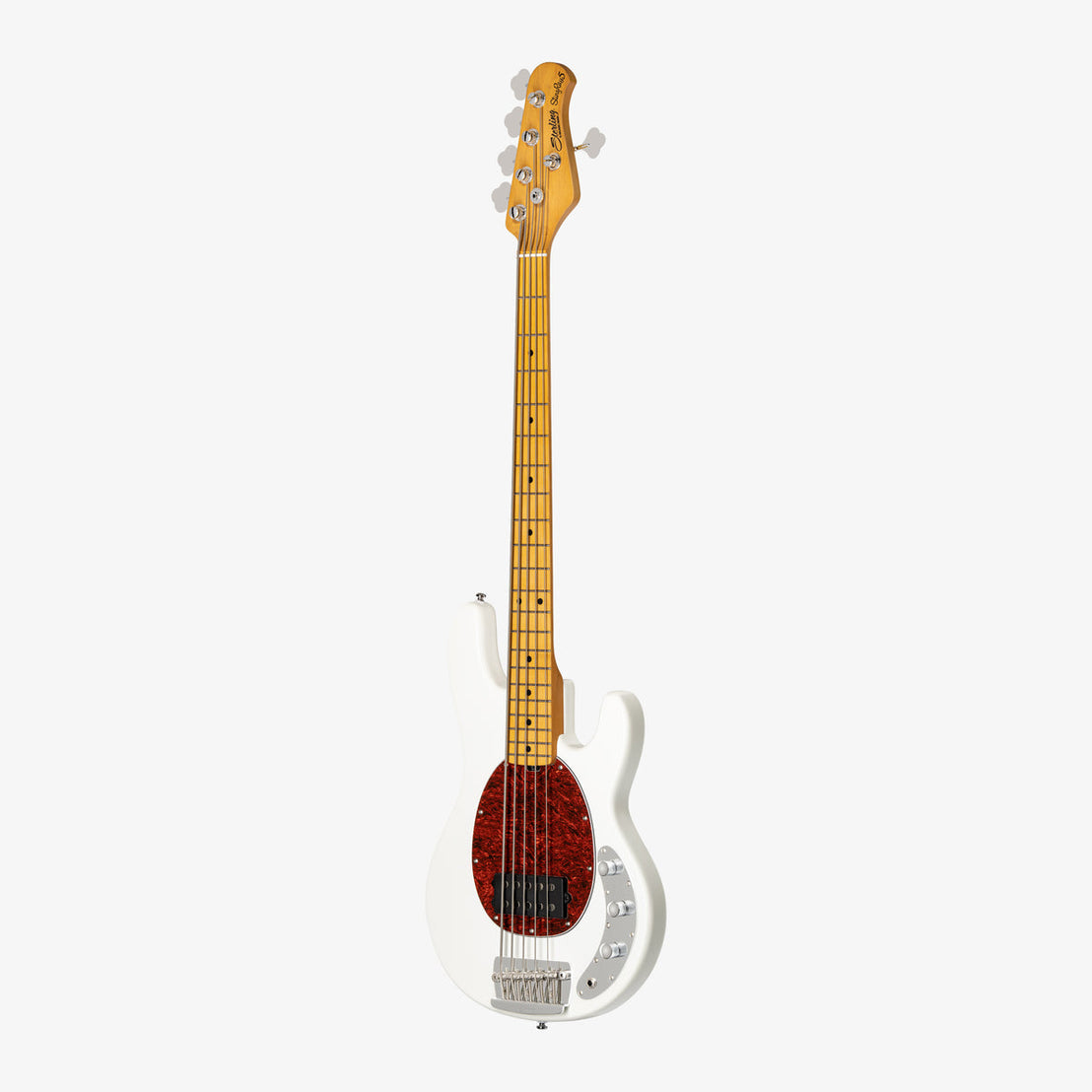 Đàn Guitar Bass 5-dây Sterling StingRay Classic Ray25CA, Olympic White-Mai Nguyên Music