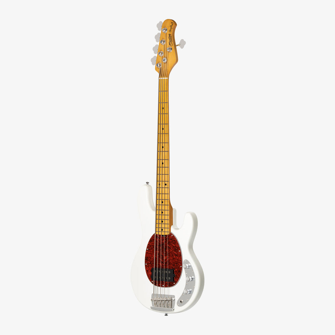 Đàn Guitar Bass 5-dây Sterling StingRay Classic Ray25CA, Olympic White-Mai Nguyên Music