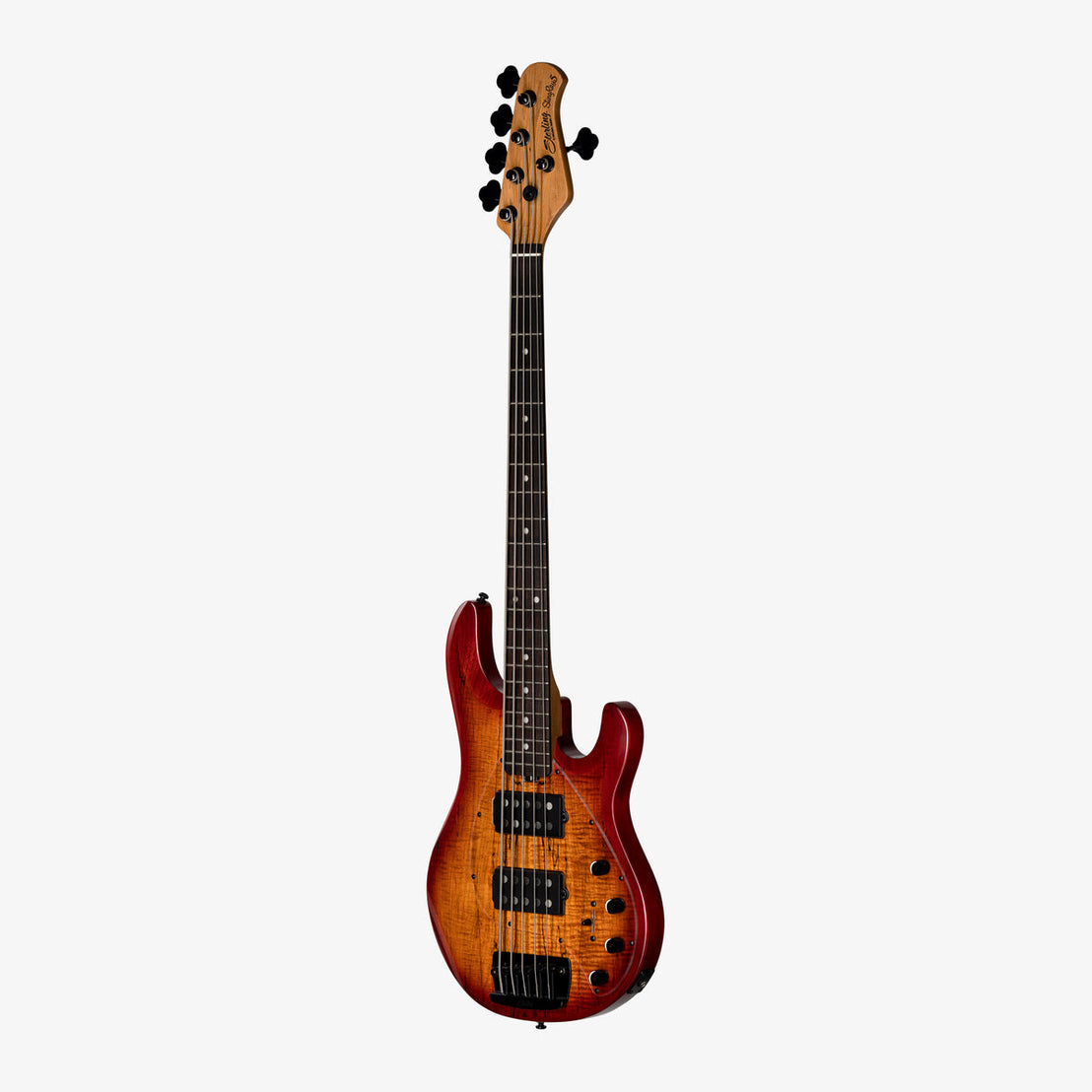 Đàn Guitar Bass 5-dây Sterling StingRay RAY35HH, Spalted Maple Top-Mai Nguyên Music