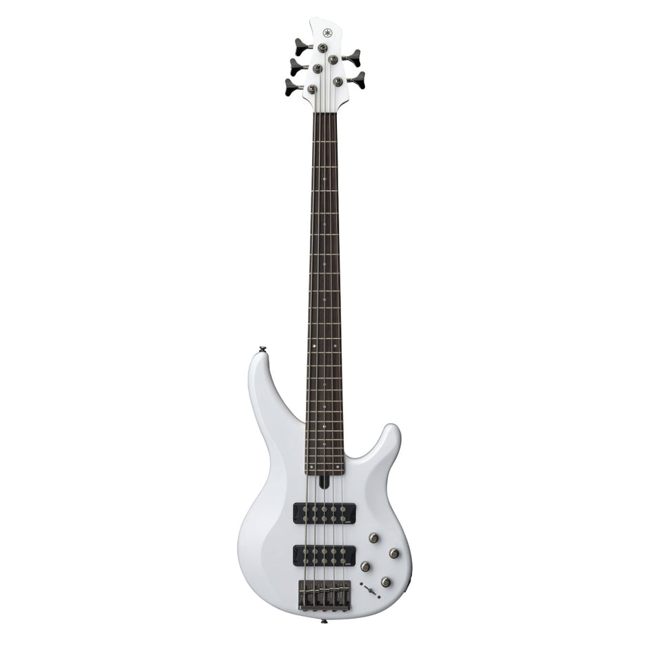 Đàn Guitar Bass 5-dây Yamaha TRBX305, White-Mai Nguyên Music