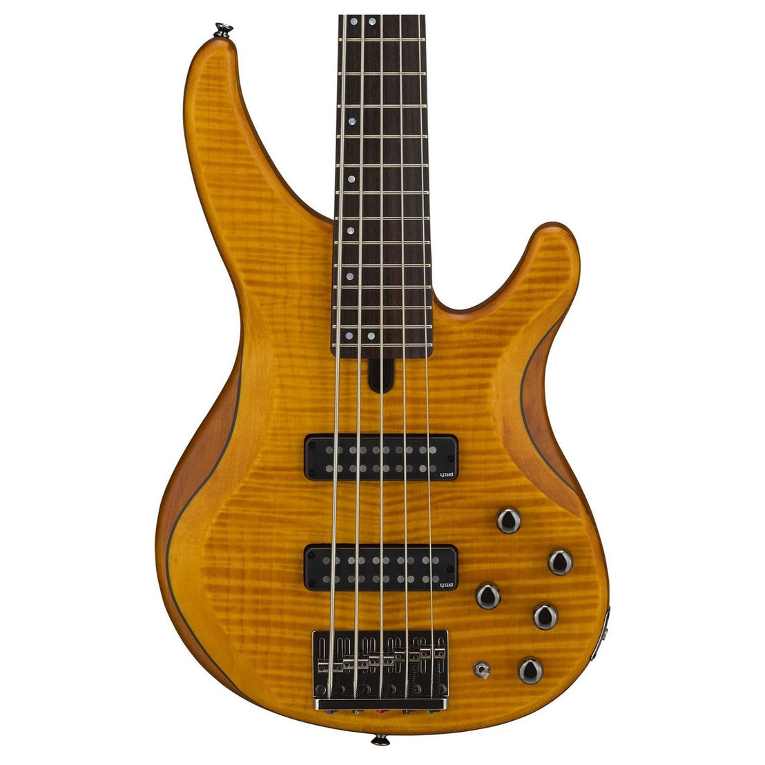 Đàn Guitar Bass 5-dây Yamaha TRBX605FM, Matte Amber-Mai Nguyên Music
