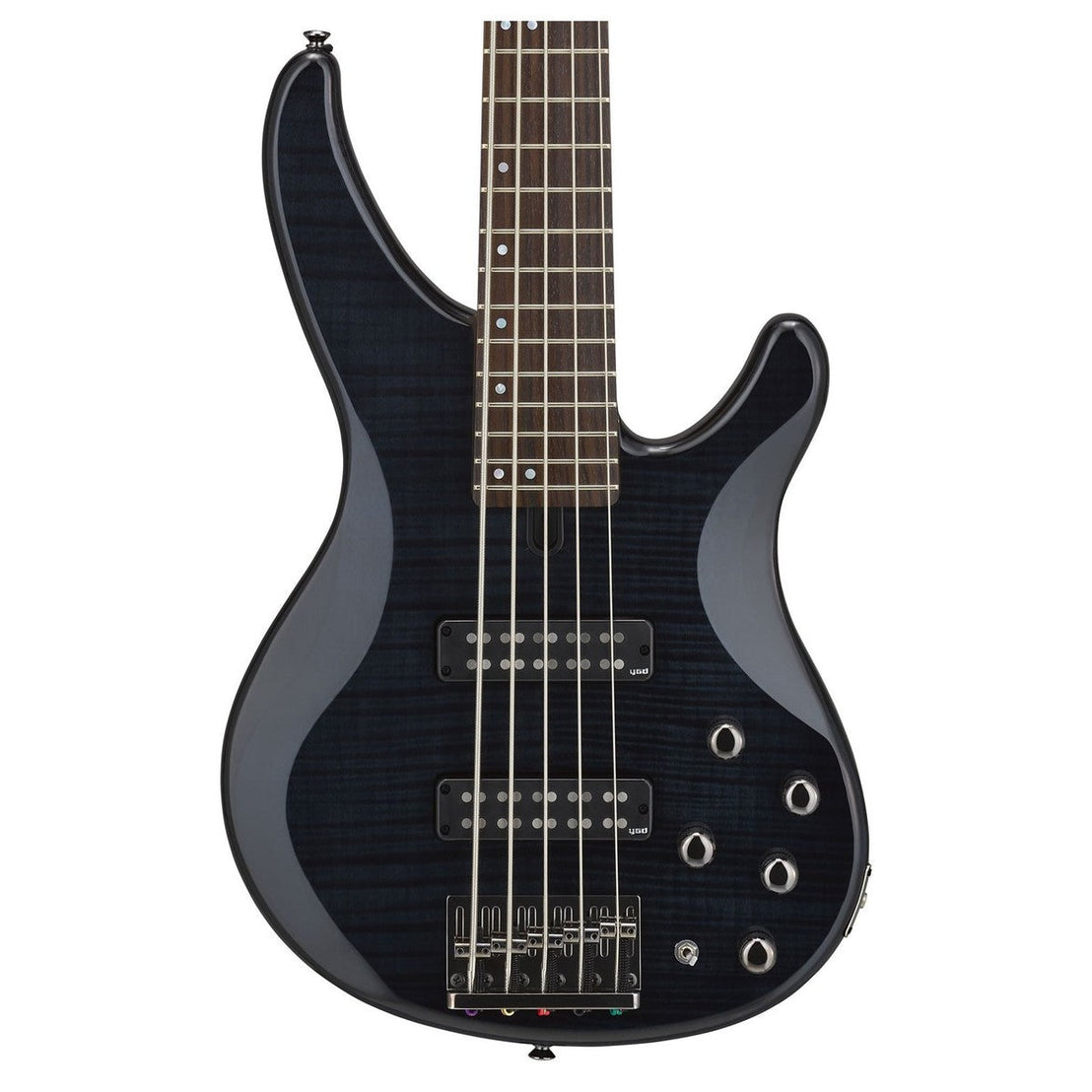 Đàn Guitar Bass 5-dây Yamaha TRBX605FM, Translucent Black-Mai Nguyên Music