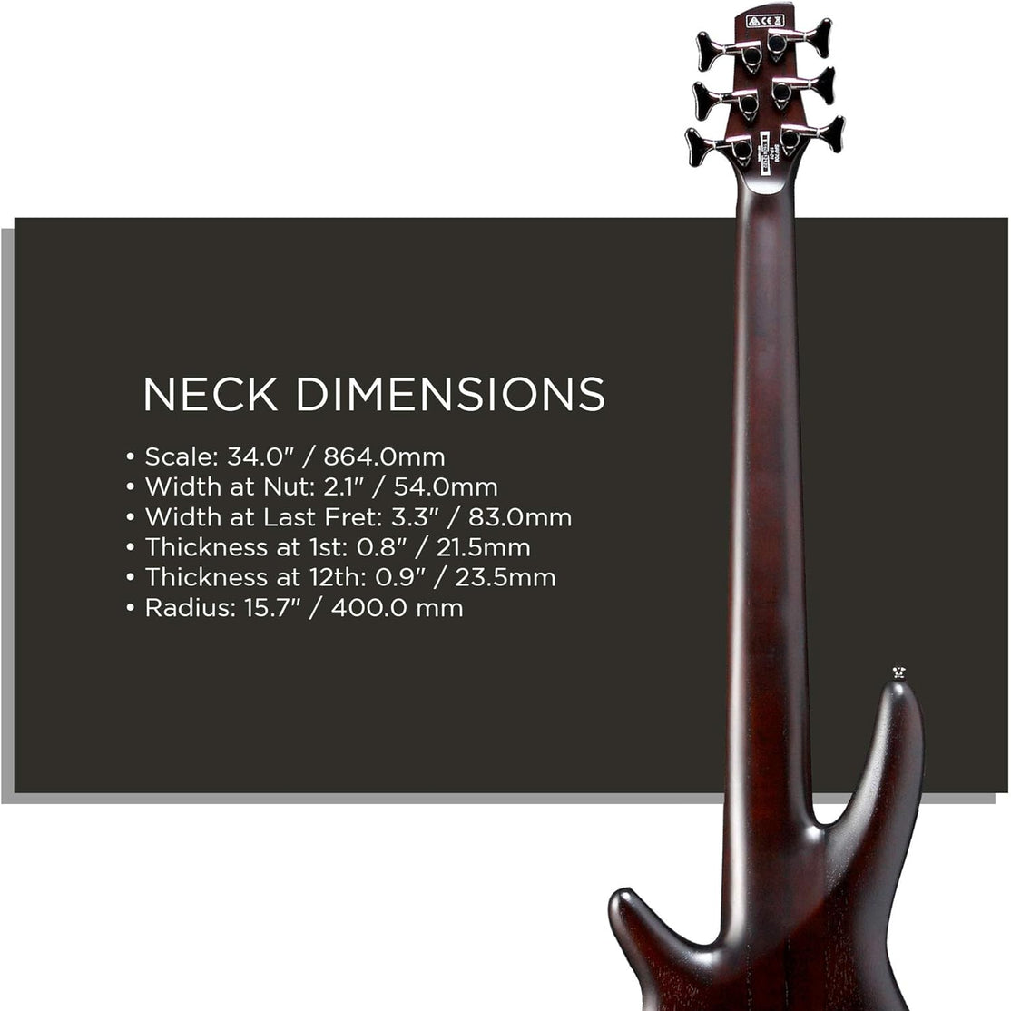 Đàn Guitar Bass 6-dây Ibanez Bass Workshop SRF706, Brown Burst Flat-Mai Nguyên Music