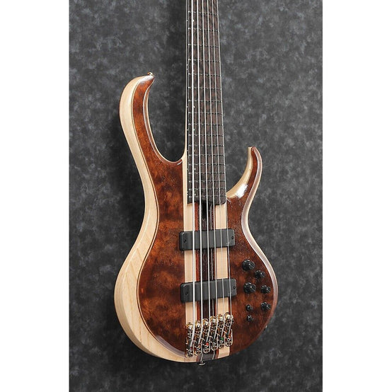 Đàn Guitar Bass 6-dây Ibanez BTB Premium BTB1836 w/Bag, Natural Shadow Low Gloss-Mai Nguyên Music