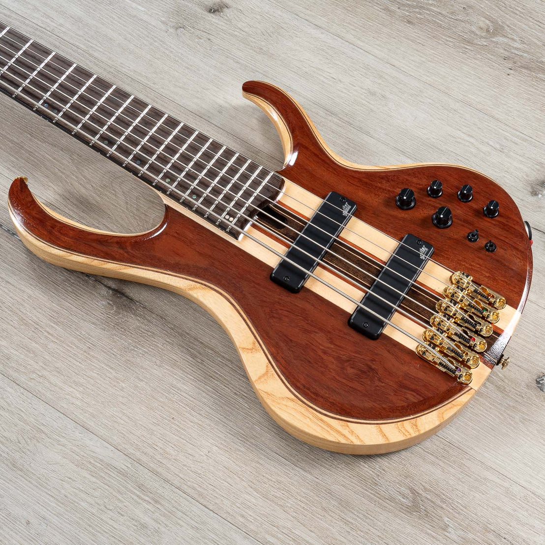Đàn Guitar Bass 6-dây Ibanez BTB Premium BTB1836 w/Bag, Natural Shadow Low Gloss-Mai Nguyên Music