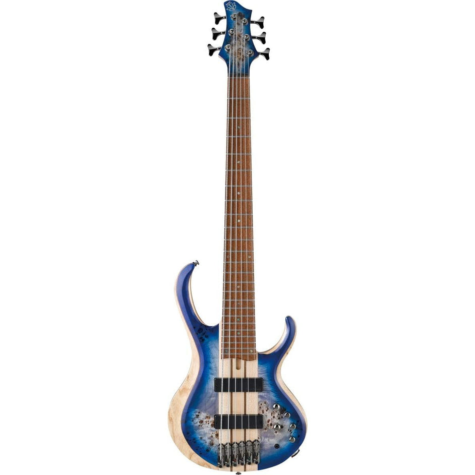 Đàn Guitar Bass 6-dây Ibanez BTB Standard BTB846, Cerulean Blue Burst Low Gloss-Mai Nguyên Music