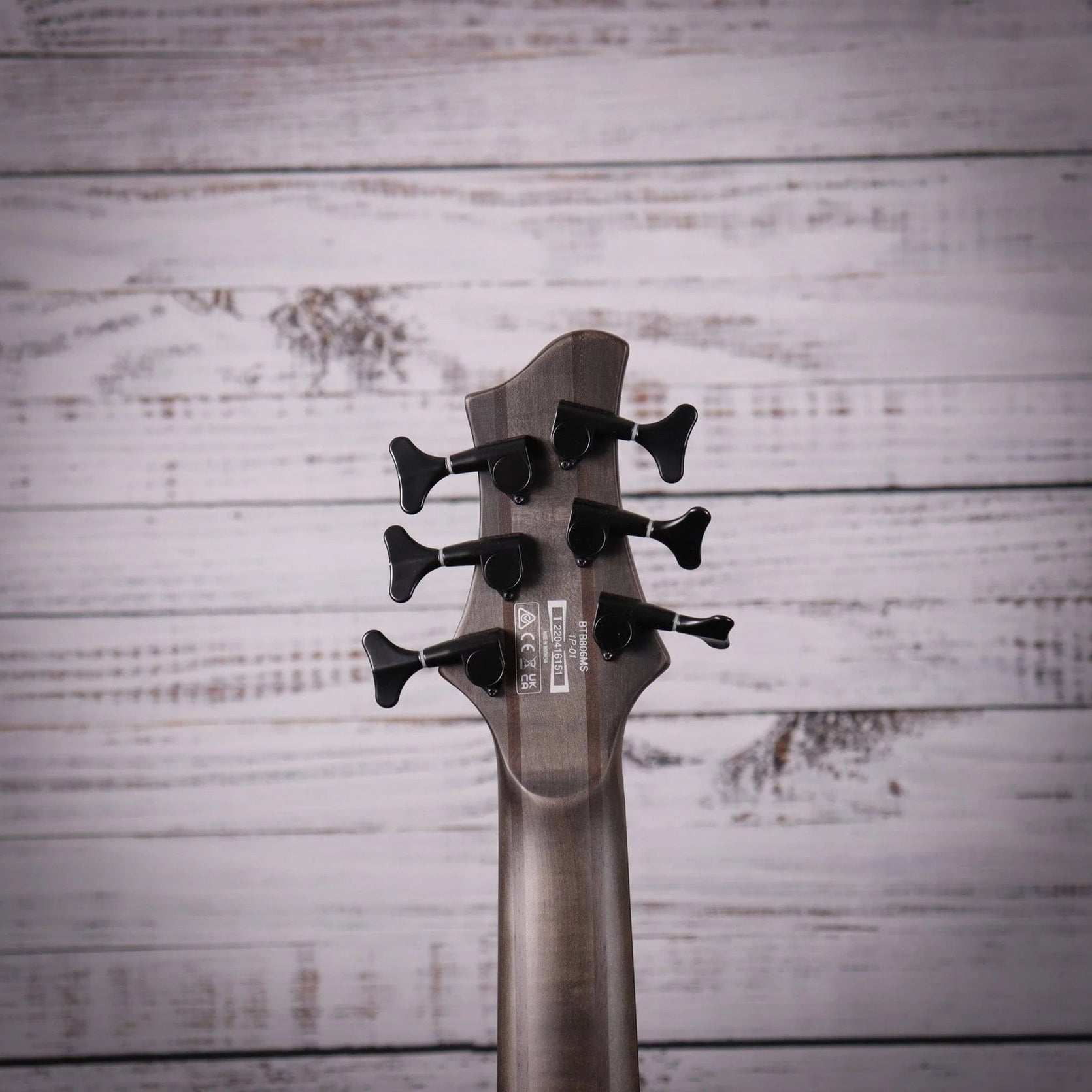 Đàn Guitar Bass 6-dây Ibanez BTB Workshop BTB806MS w/Case, Transparent Gray Flat-Mai Nguyên Music