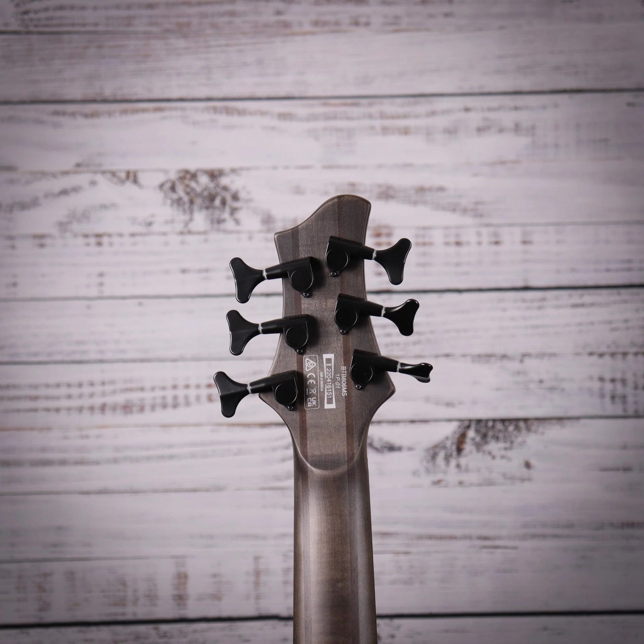 Đàn Guitar Bass 6-dây Ibanez BTB Workshop BTB806MS w/Case, Transparent Gray Flat-Mai Nguyên Music