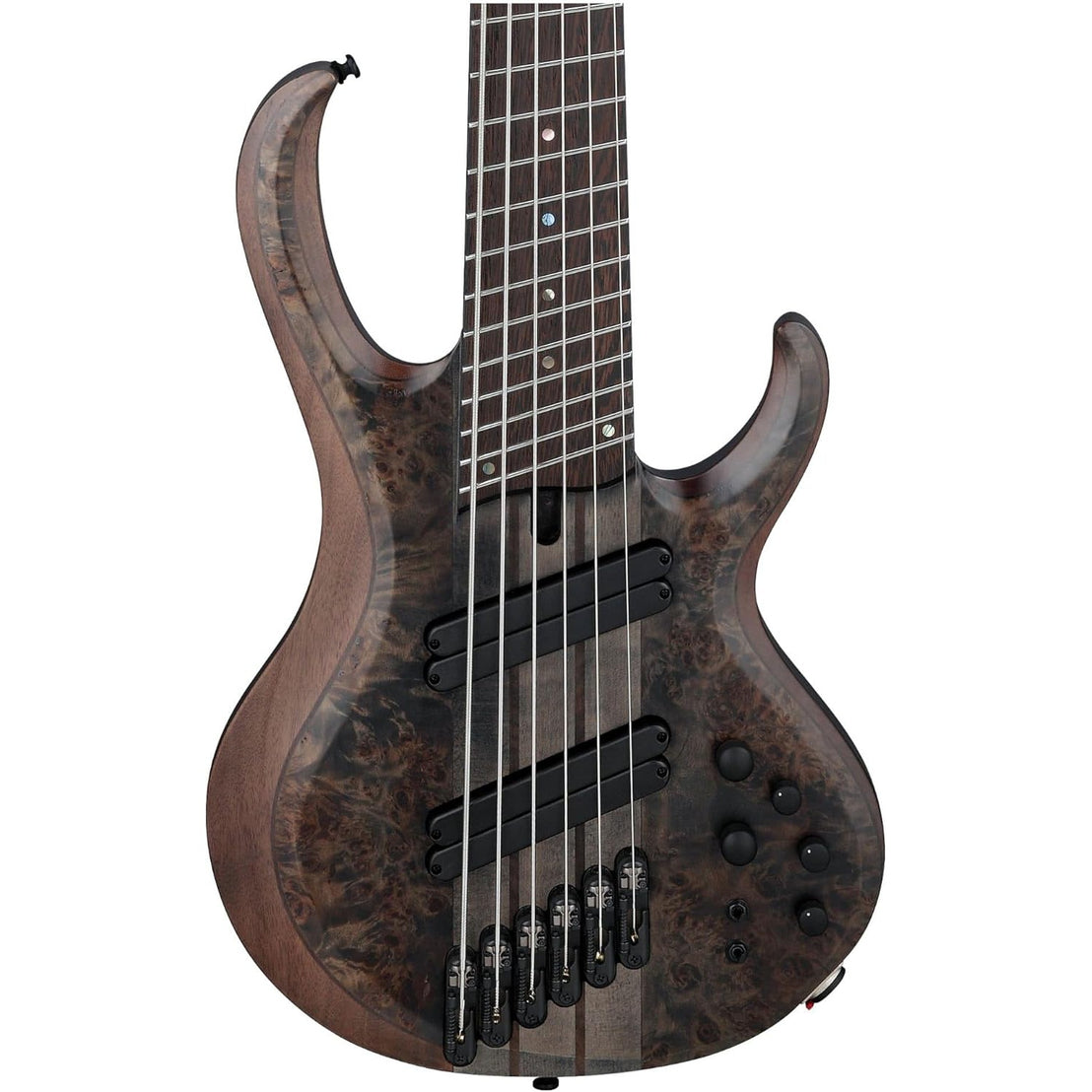 Đàn Guitar Bass 6-dây Ibanez BTB Workshop BTB806MS w/Case, Transparent Gray Flat-Mai Nguyên Music
