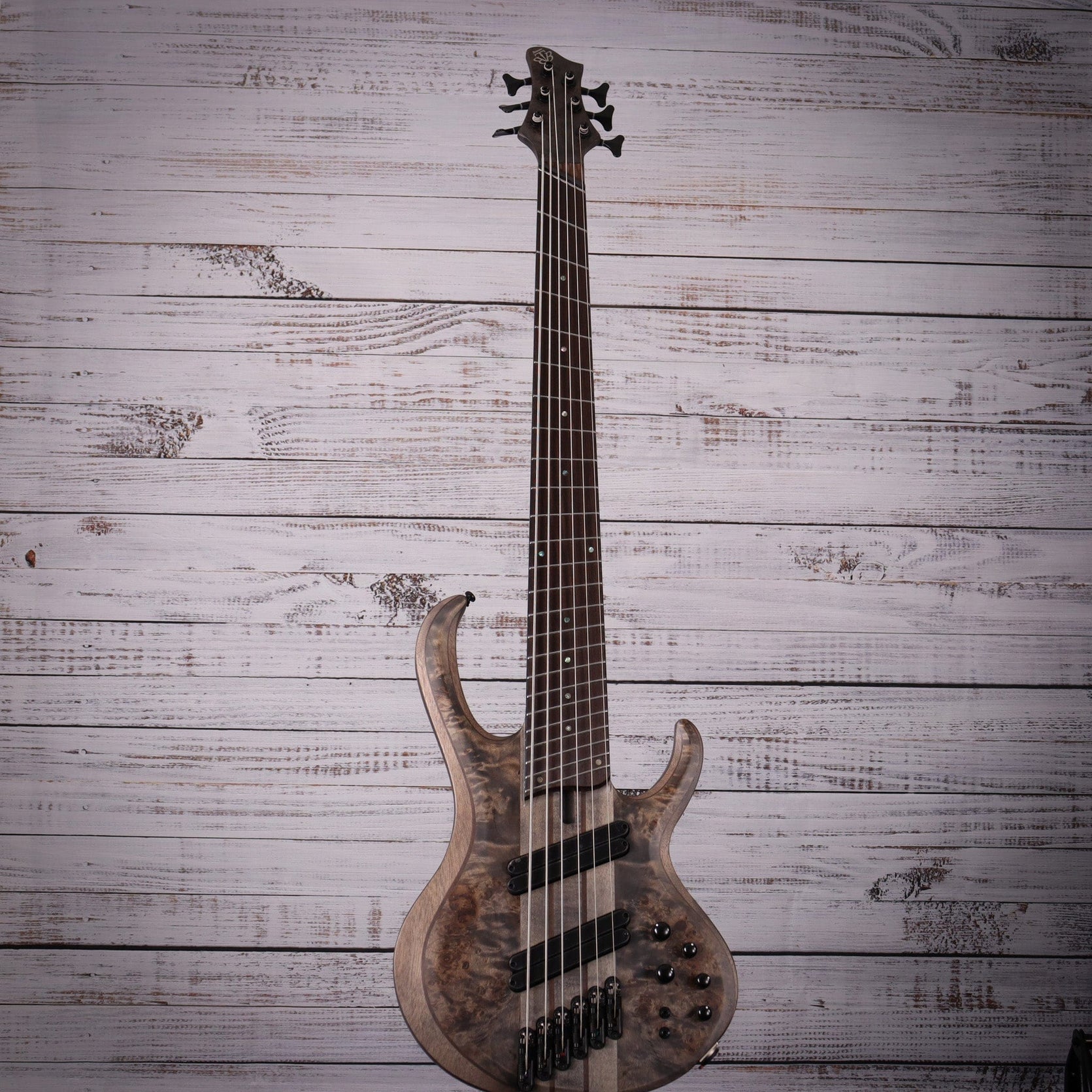 Đàn Guitar Bass 6-dây Ibanez BTB Workshop BTB806MS w/Case, Transparent Gray Flat-Mai Nguyên Music