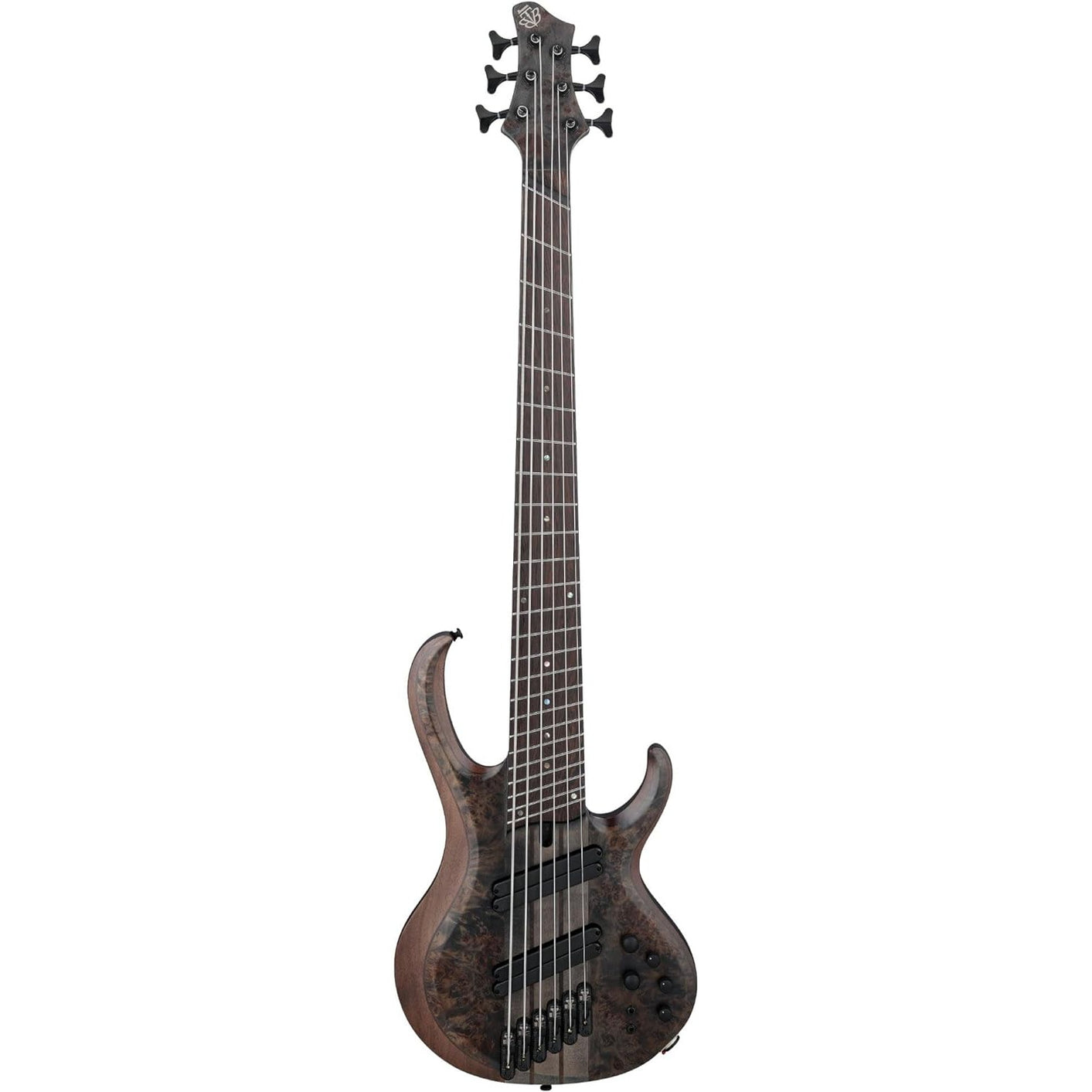 Đàn Guitar Bass 6-dây Ibanez BTB Workshop BTB806MS w/Case, Transparent Gray Flat-Mai Nguyên Music