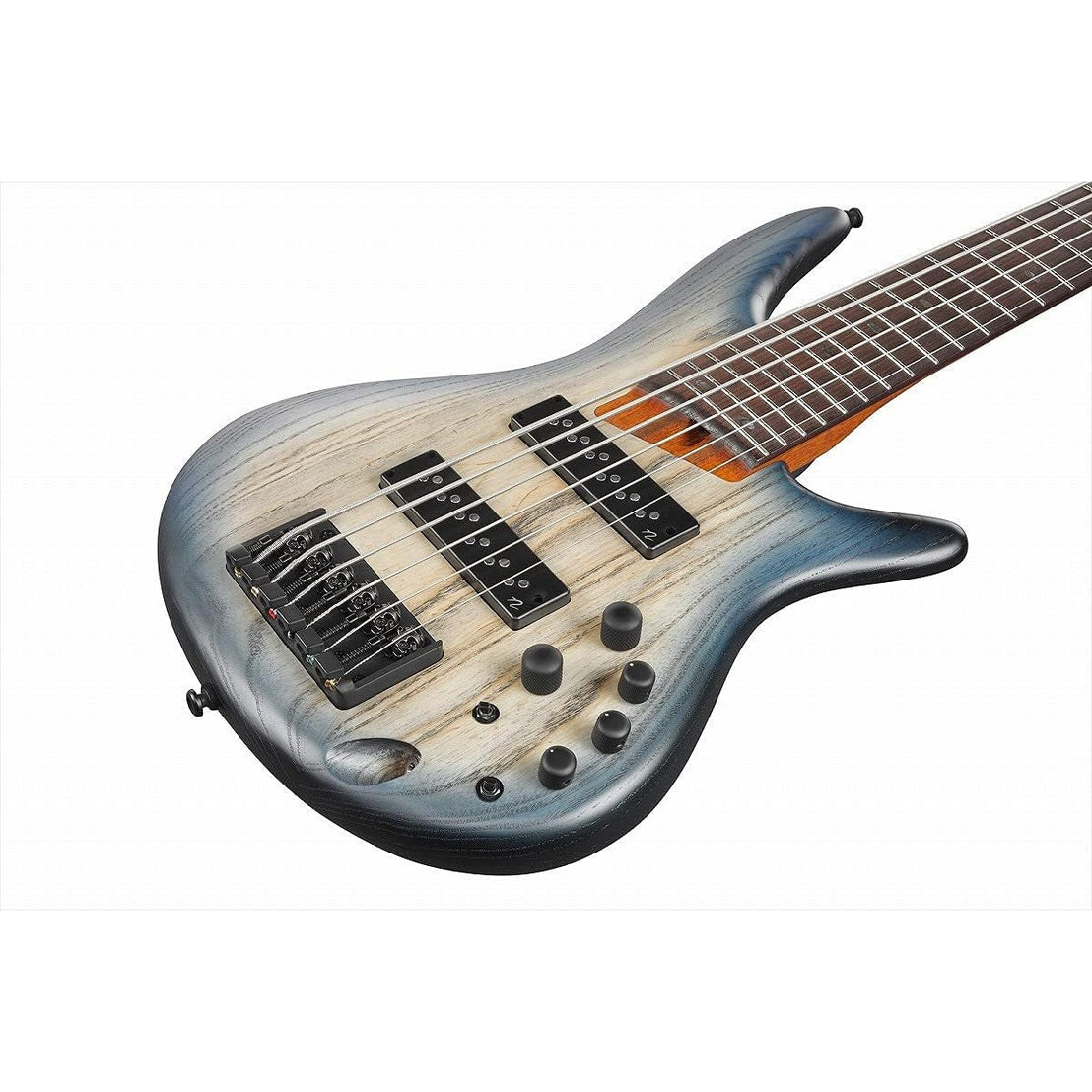 Đàn Guitar Bass 6-dây Ibanez SR Standard SR606E, Cosmic Blue Starburst Flat-Mai Nguyên Music