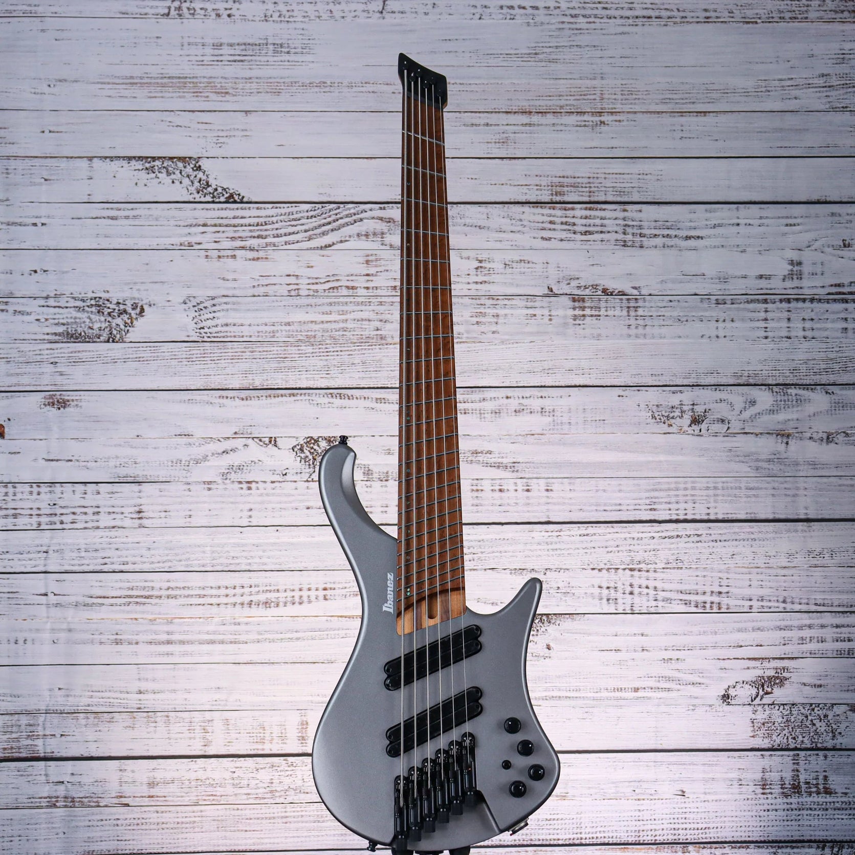 Đàn Guitar Bass 6-dây Ibanez Workshop EHB1006MS w/Bag, Metallic Gray Matte-Mai Nguyên Music