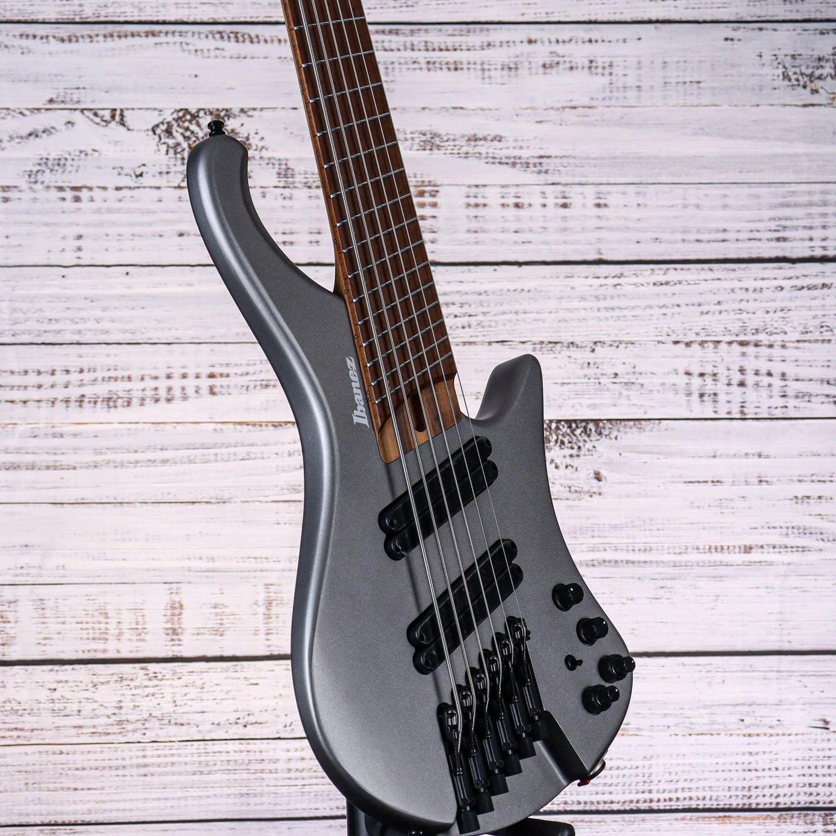 Đàn Guitar Bass 6-dây Ibanez Workshop EHB1006MS w/Bag, Metallic Gray Matte-Mai Nguyên Music