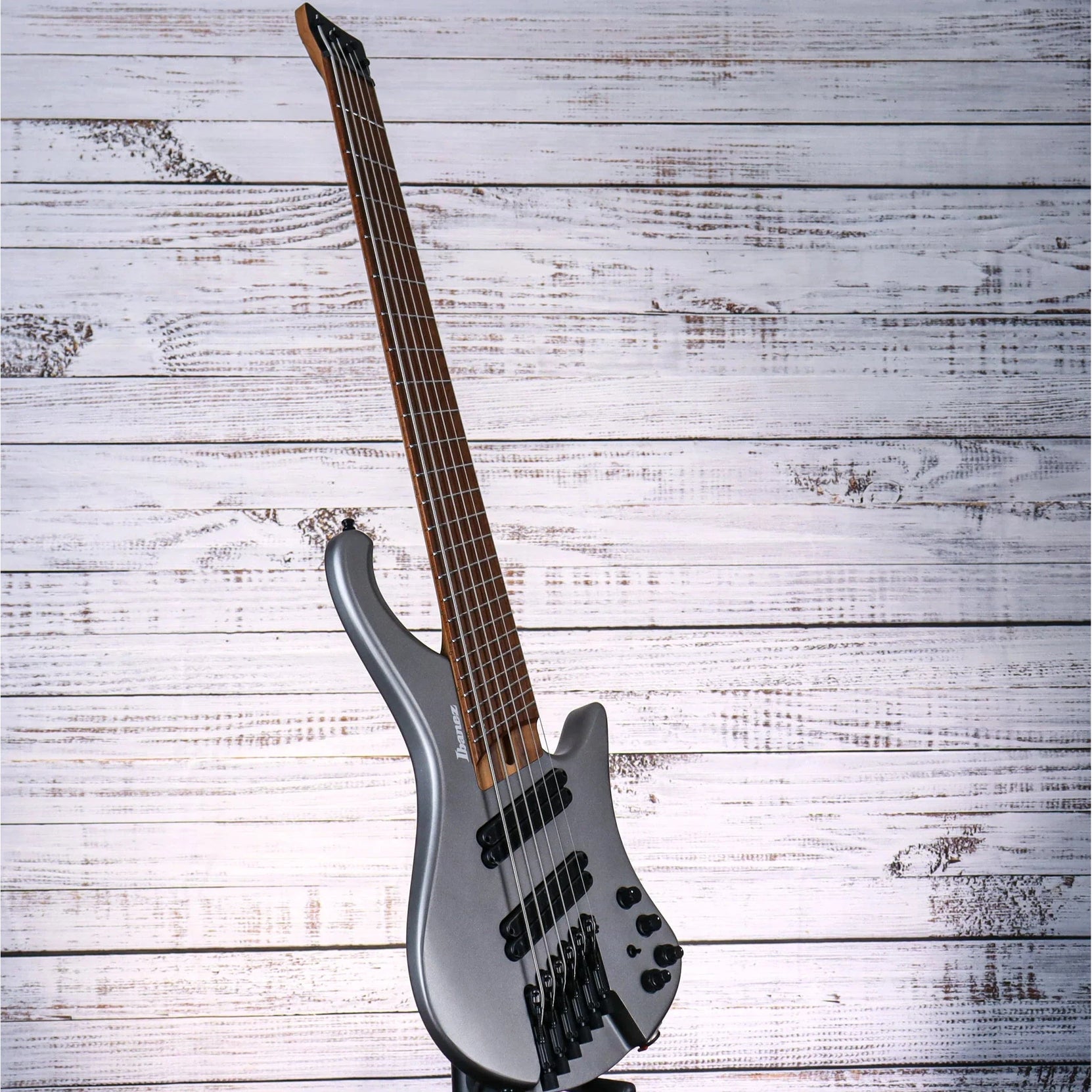Đàn Guitar Bass 6-dây Ibanez Workshop EHB1006MS w/Bag, Metallic Gray Matte-Mai Nguyên Music
