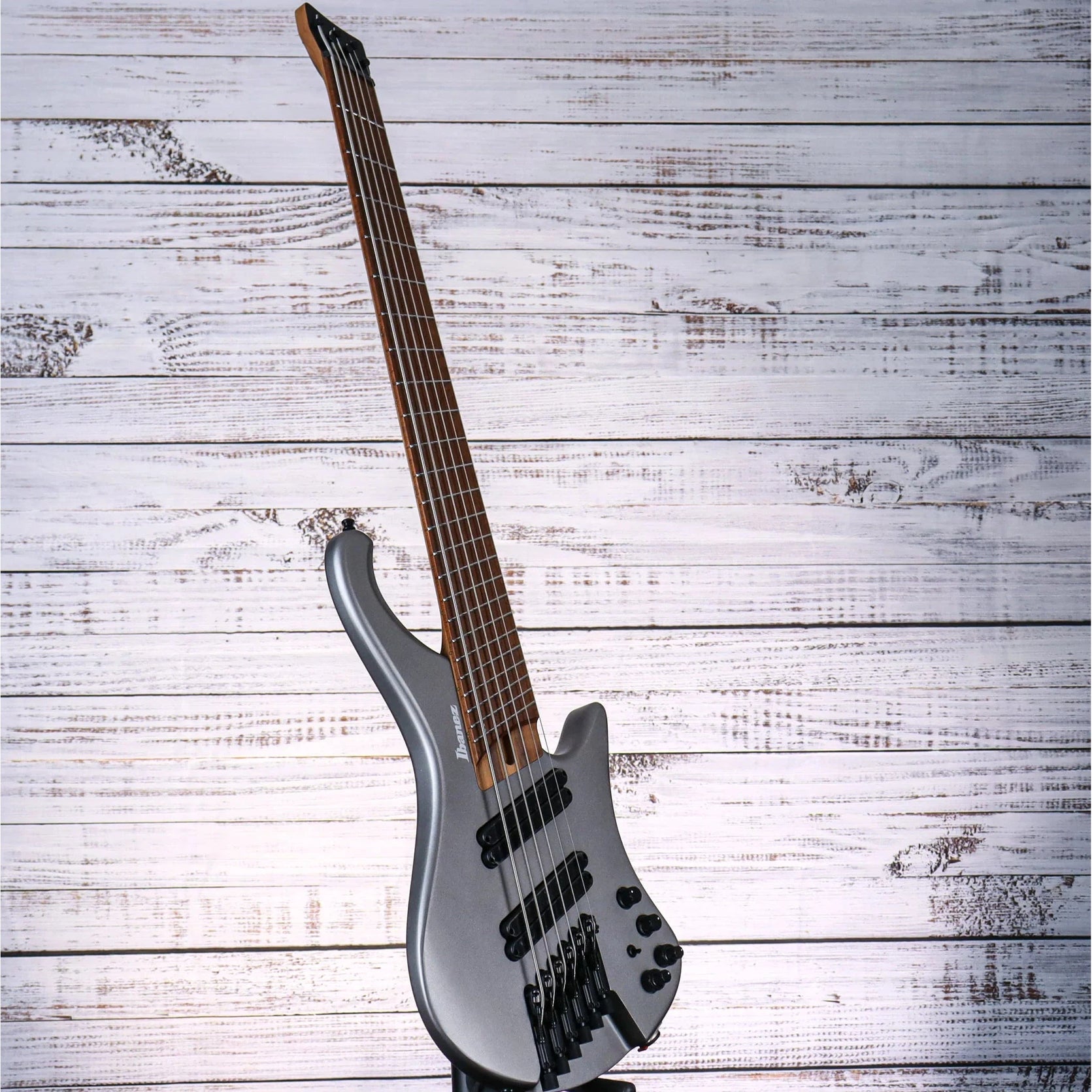 Đàn Guitar Bass 6-dây Ibanez Workshop EHB1006MS w/Bag, Metallic Gray Matte-Mai Nguyên Music