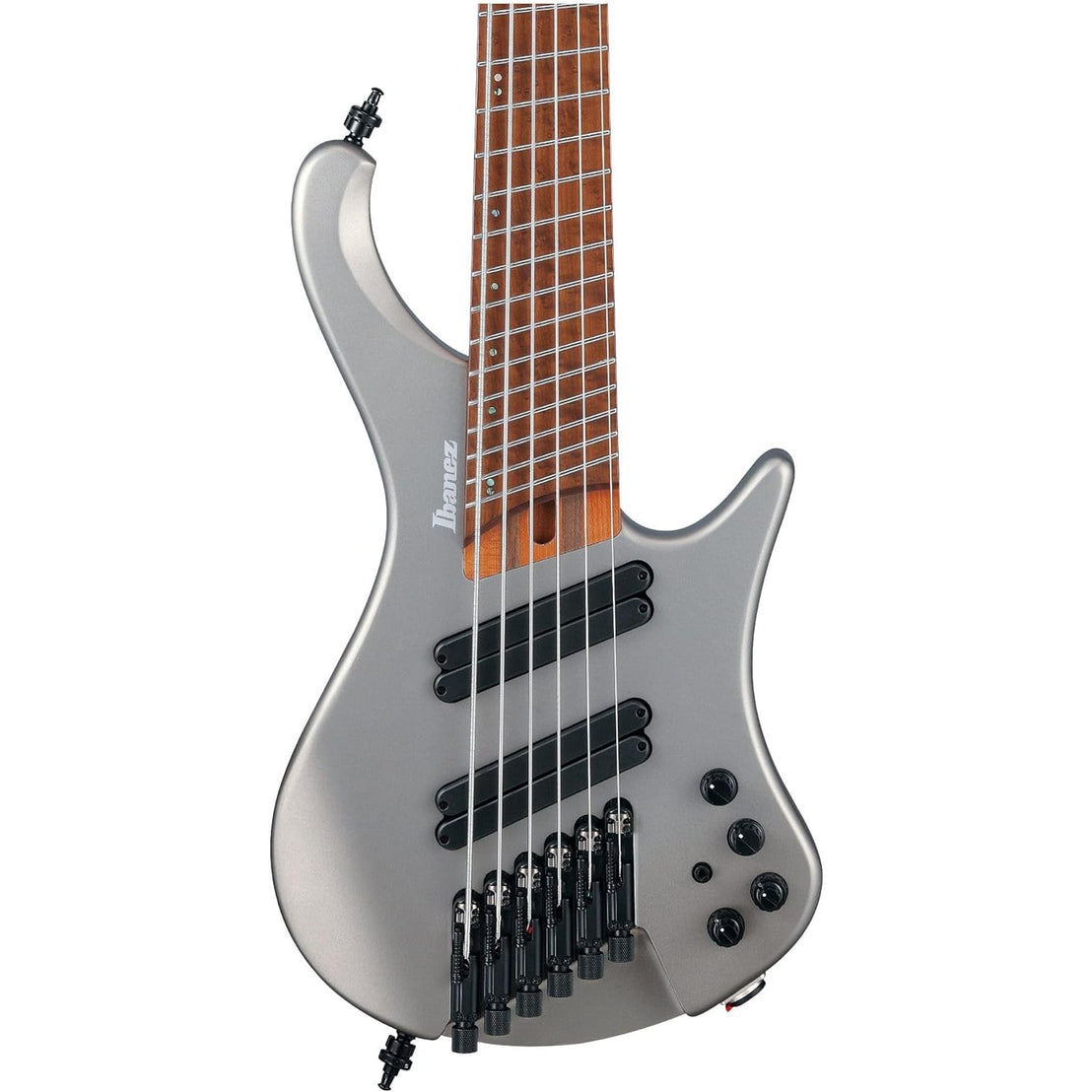 Đàn Guitar Bass 6-dây Ibanez Workshop EHB1006MS w/Bag, Metallic Gray Matte-Mai Nguyên Music