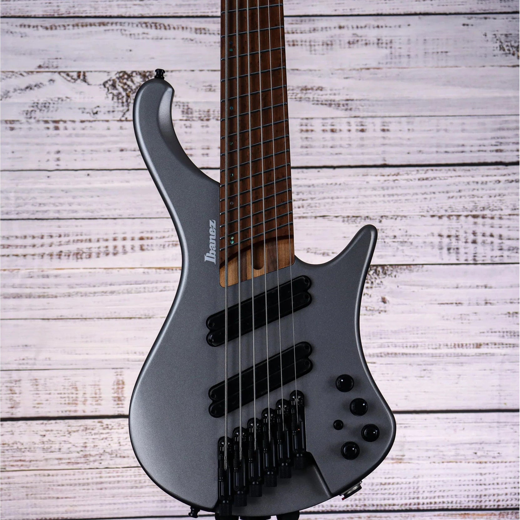 Đàn Guitar Bass 6-dây Ibanez Workshop EHB1006MS w/Bag, Metallic Gray Matte-Mai Nguyên Music