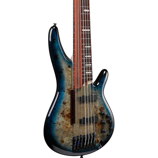 Đàn Guitar Bass 7-dây Ibanez Bass Workshop SRAS7, Cosmic Blue Starburst-Mai Nguyên Music