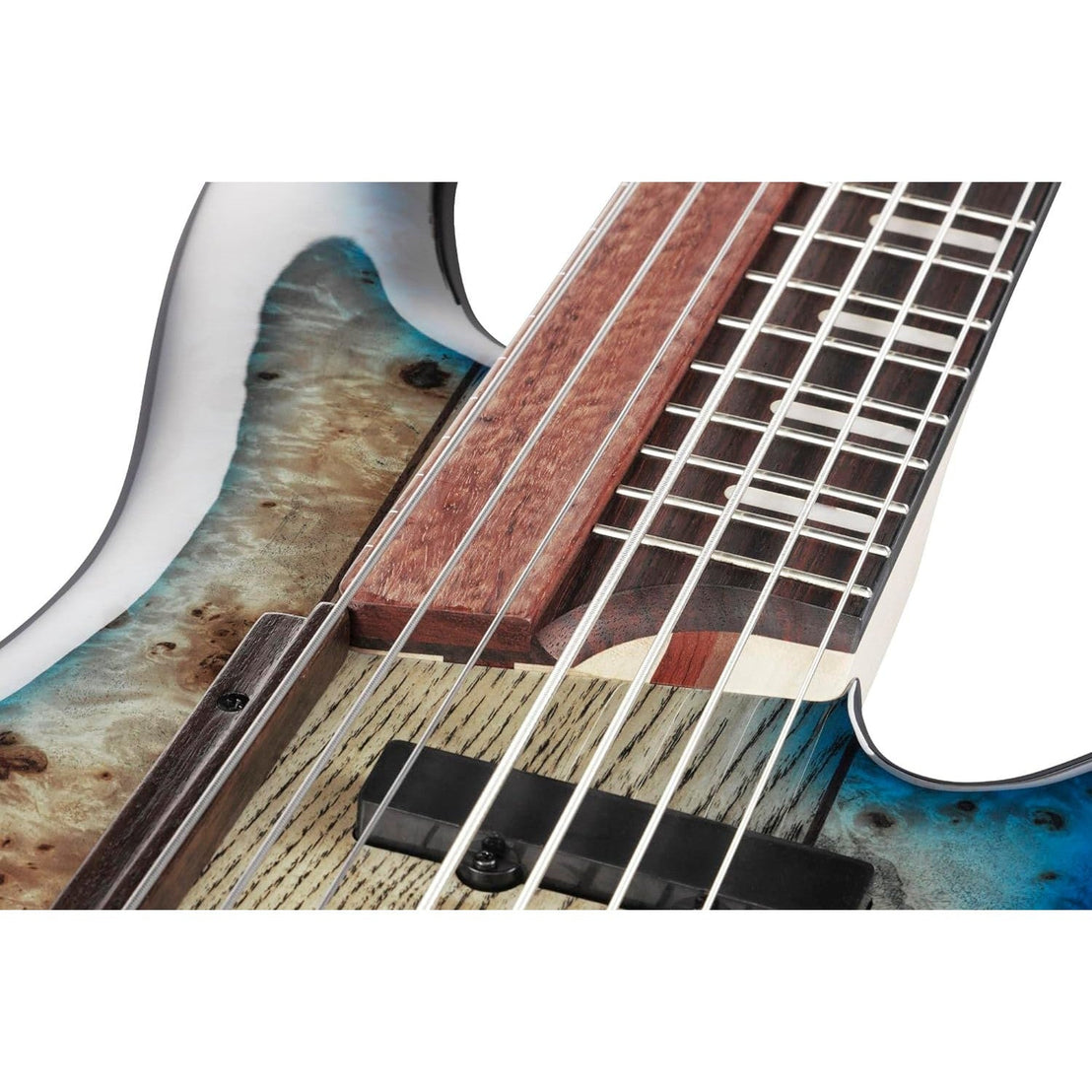 Đàn Guitar Bass 7-dây Ibanez Bass Workshop SRAS7, Cosmic Blue Starburst-Mai Nguyên Music