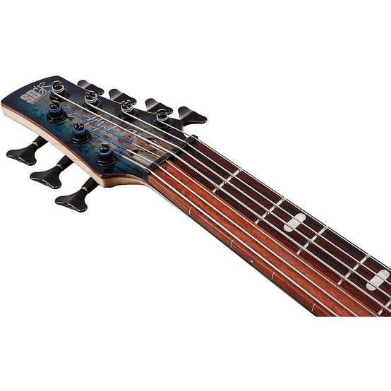 Đàn Guitar Bass 7-dây Ibanez Bass Workshop SRAS7, Cosmic Blue Starburst-Mai Nguyên Music