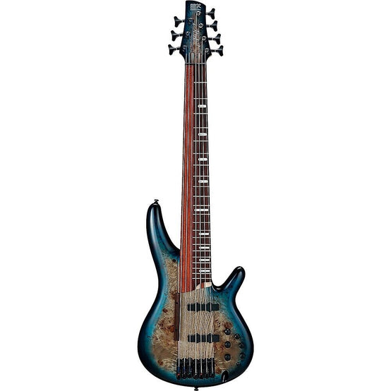Đàn Guitar Bass 7-dây Ibanez Bass Workshop SRAS7, Cosmic Blue Starburst-Mai Nguyên Music