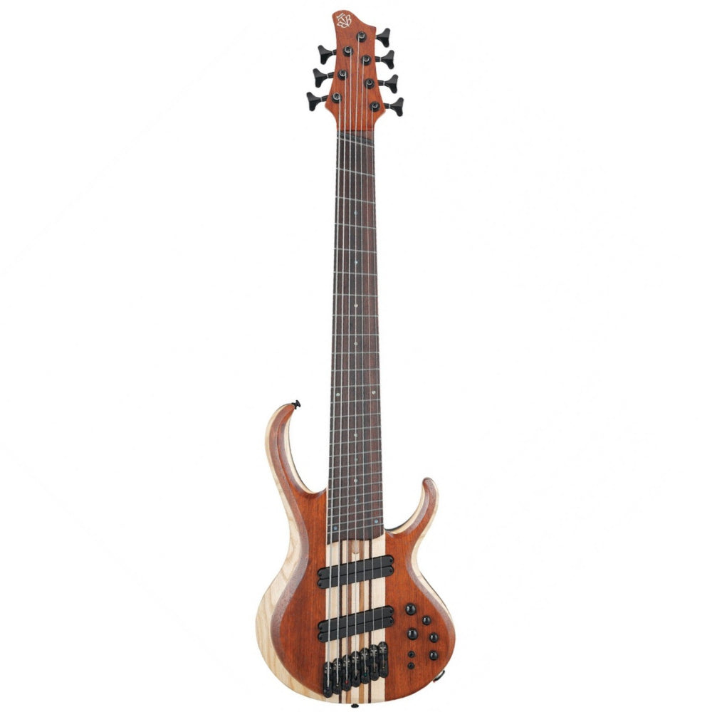 Đàn Guitar Bass 7-dây Ibanez BTB7MS Workshop, Natural Mocha Low Gloss-Mai Nguyên Music