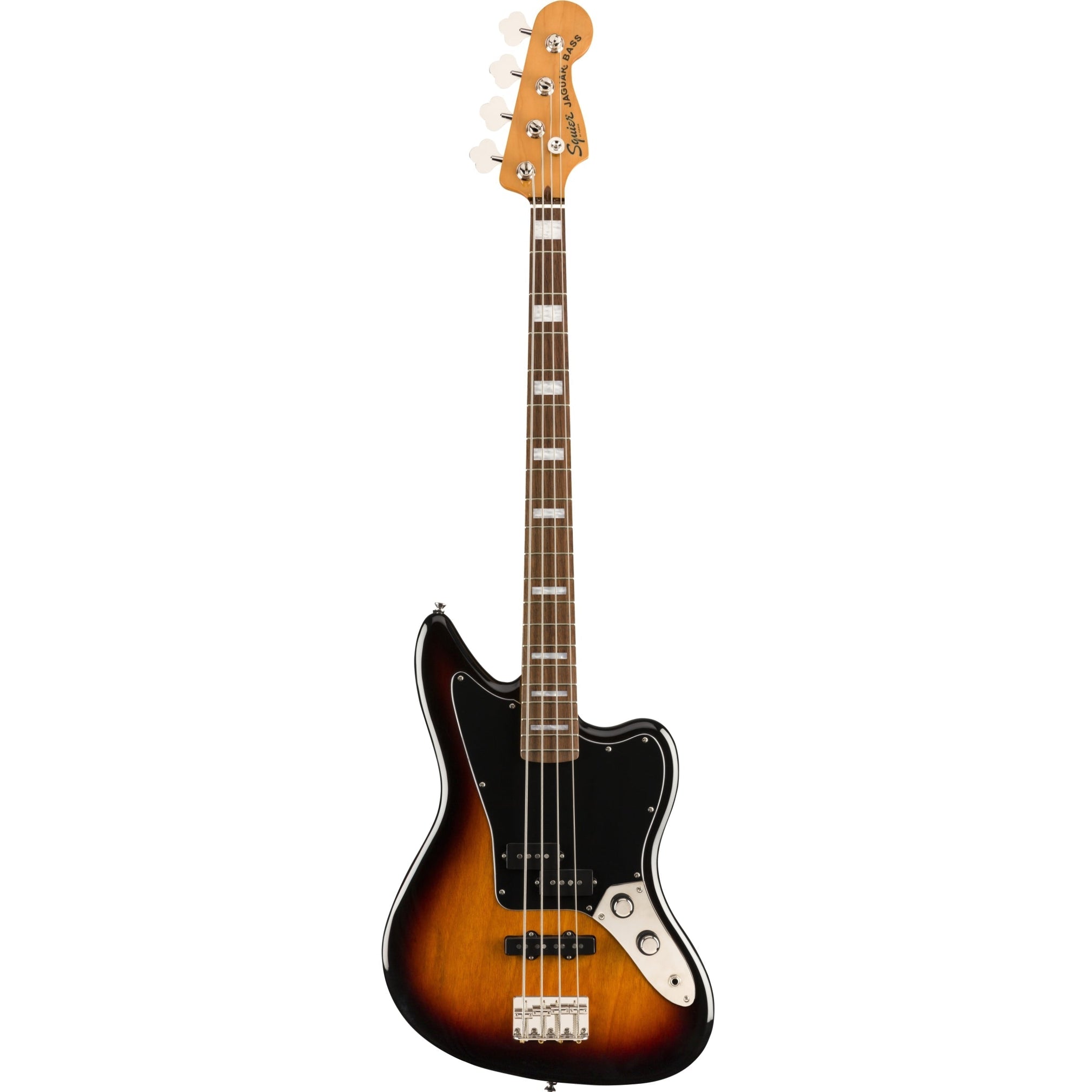 Đàn Guitar Bass Squier Classic Vibe Jaguar Bass, LRL FB, 3-Color Sunburst-Mai Nguyên Music
