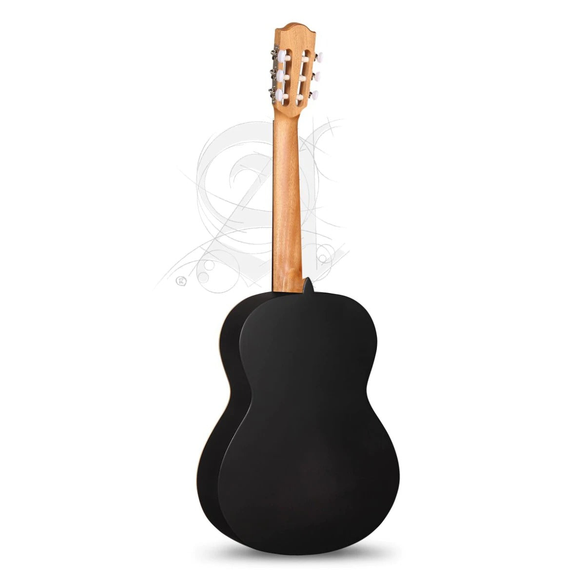 Đàn Guitar Classic Alhambra 1C Black Satin-Mai Nguyên Music