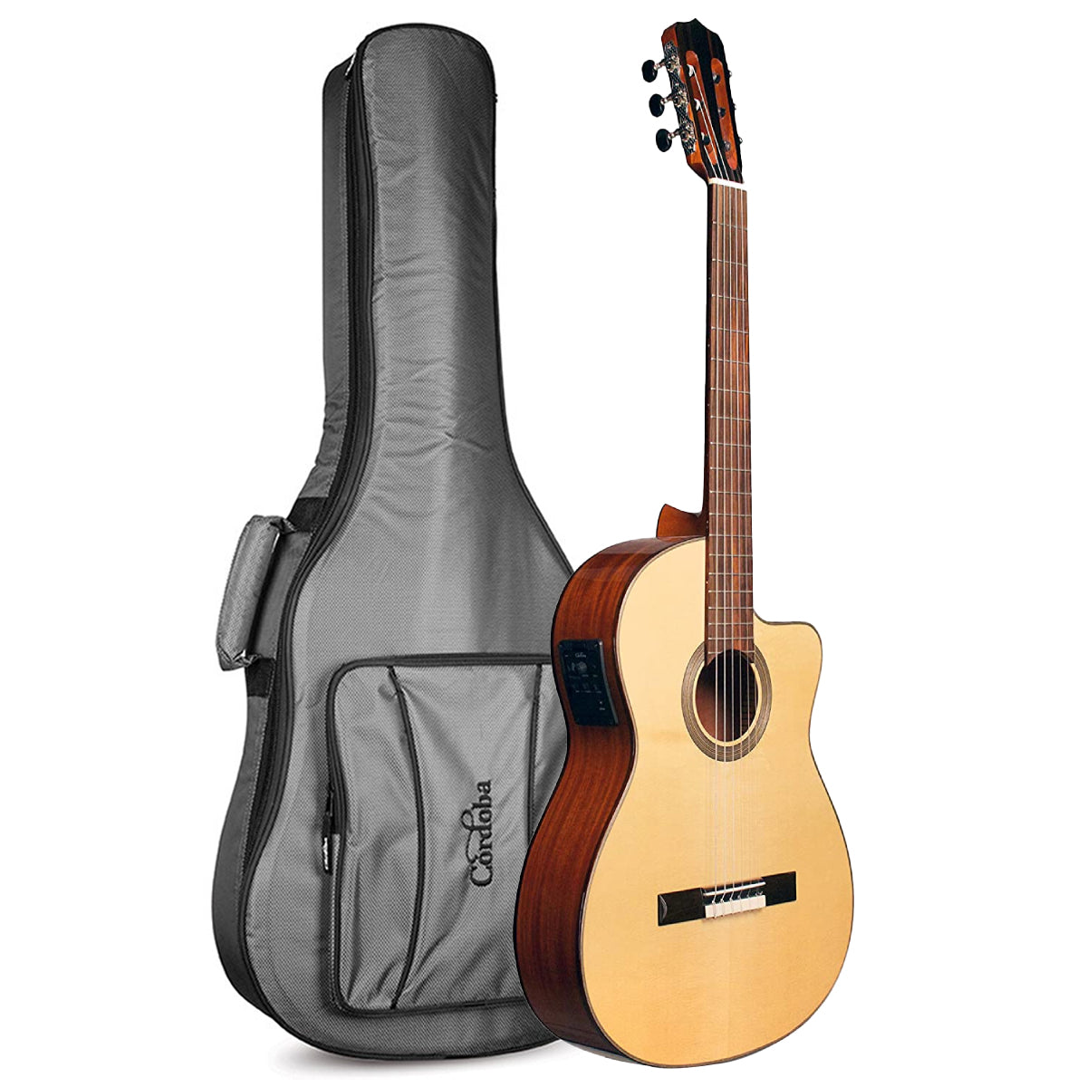 Đàn Guitar Classic Cordoba Fusion 12 Natural, Sitka Spruce w/Deluxe Gigbag-Mai Nguyên Music