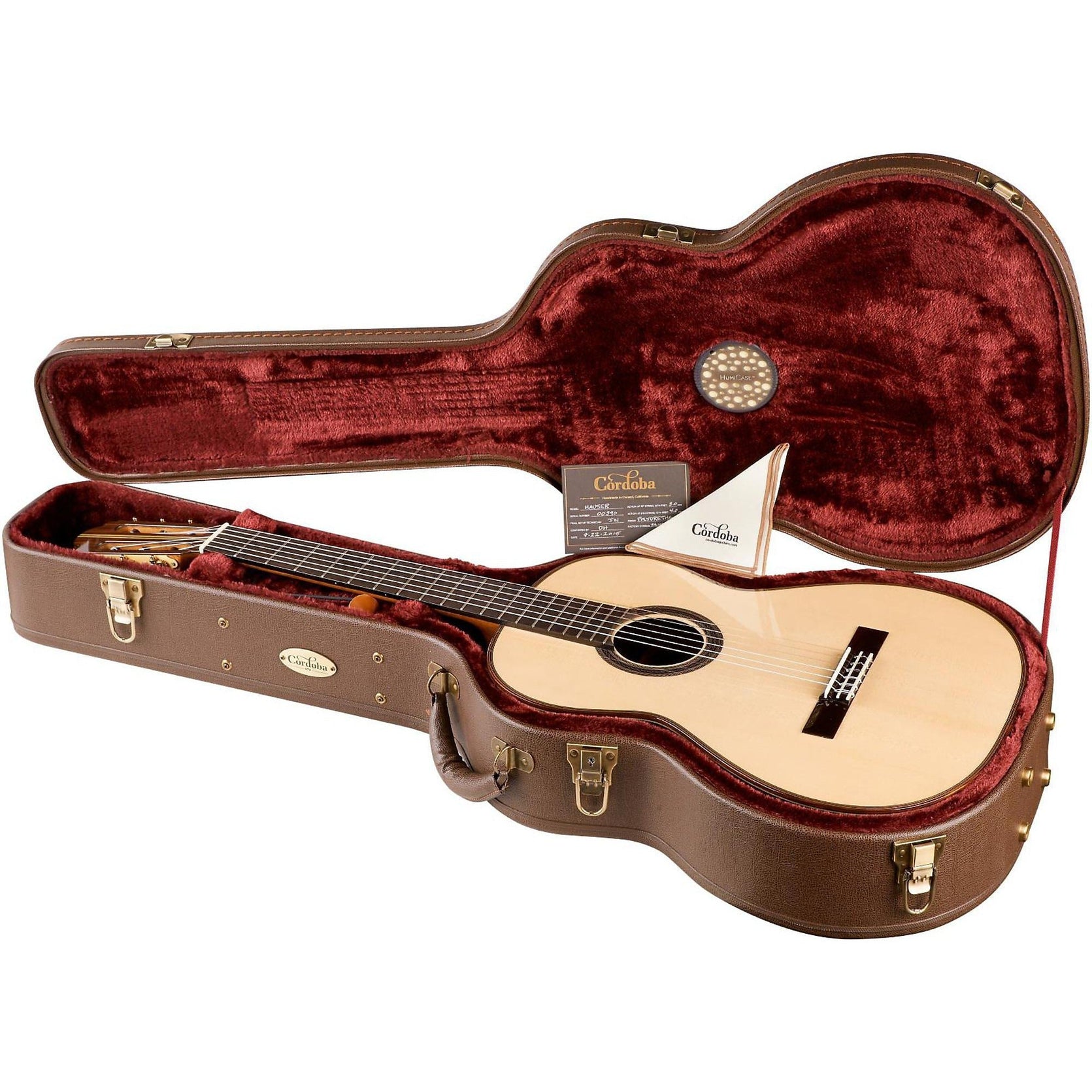 Đàn Guitar Classic Cordoba Master Series Hauser SP/IN w/Case-Mai Nguyên Music