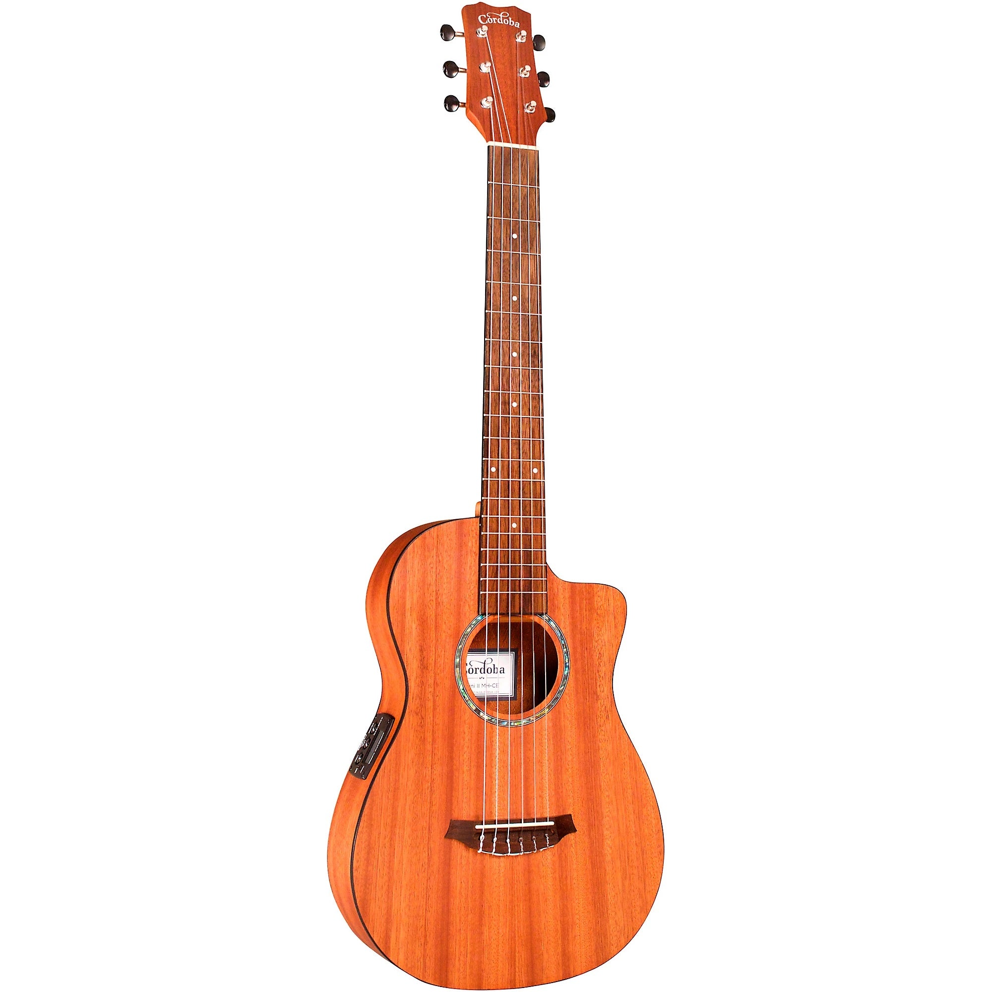 Đàn Guitar Classic Cordoba Mini II MH-CE - Natural-Mai Nguyên Music