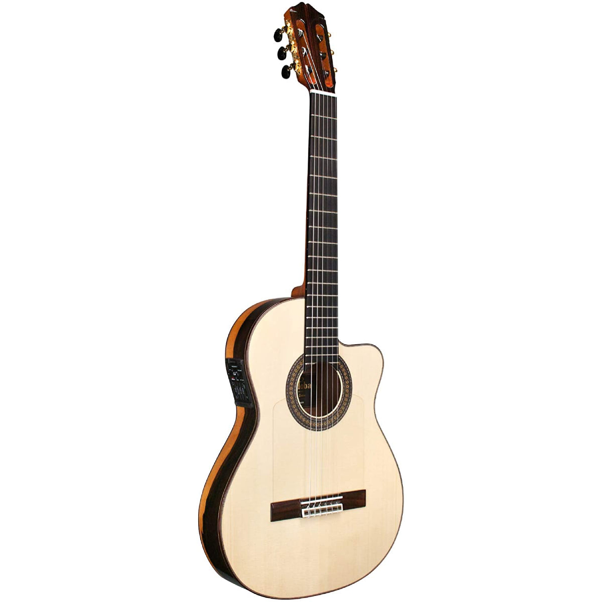 Đàn Guitar Classic Flamenco Cordoba 55FCE Negra w/Case-Mai Nguyên Music