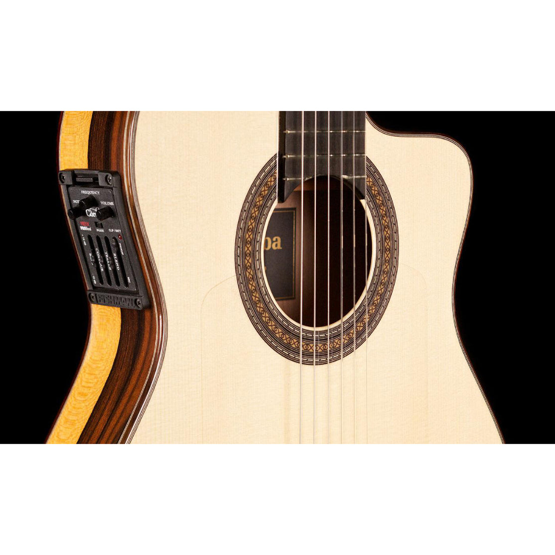 Đàn Guitar Classic Flamenco Cordoba 55FCE Negra w/Case-Mai Nguyên Music