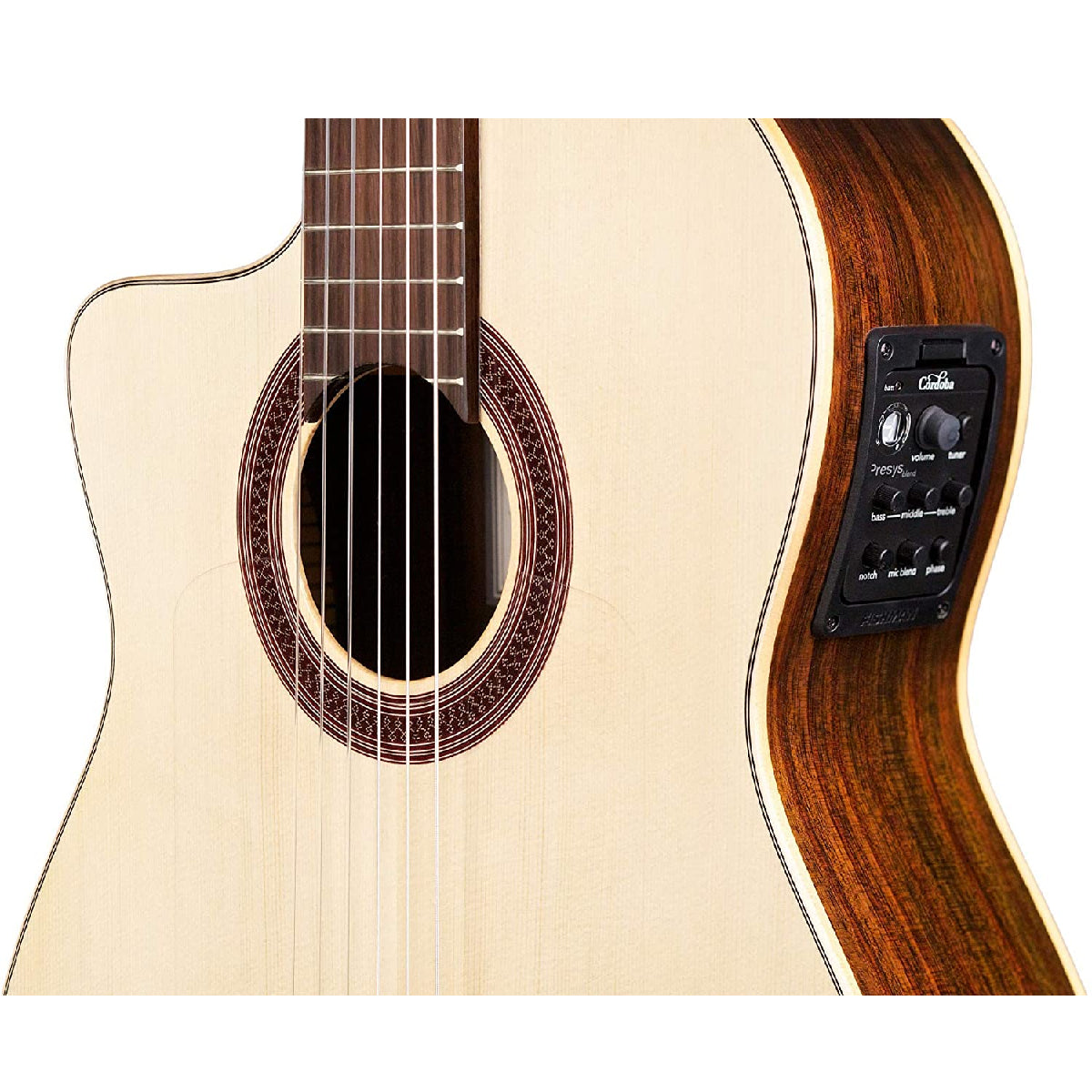 Đàn Guitar Classic Flamenco Cordoba GK Studio Negra, Lefty w/Bag-Mai Nguyên Music