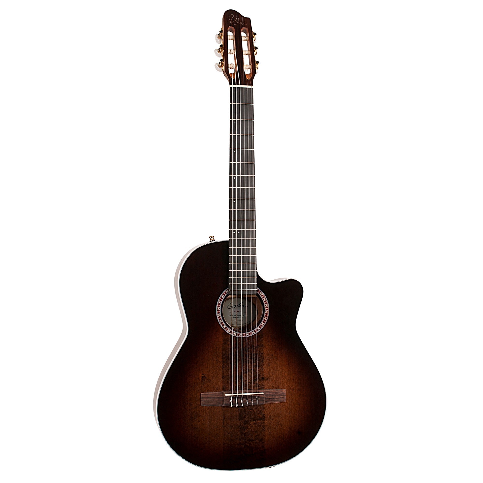 Đàn Guitar Classic Godin Arena Pro CW Bourbon Burst EQ-Mai Nguyên Music