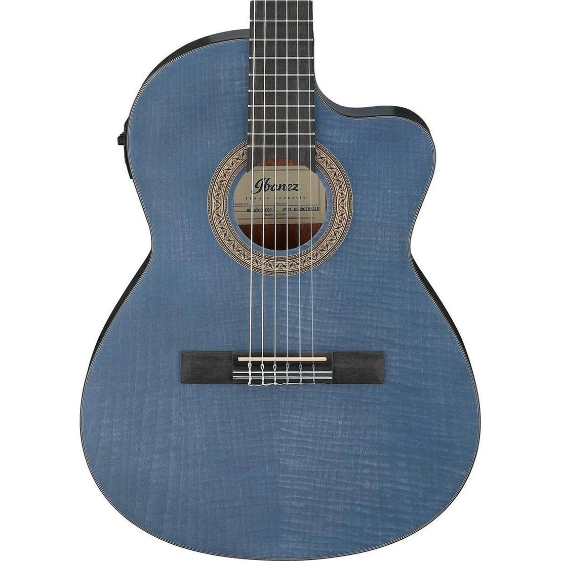 Đàn Guitar Classic Ibanez GA5FMTCE Thinline - Open Pore Berry-Mai Nguyên Music