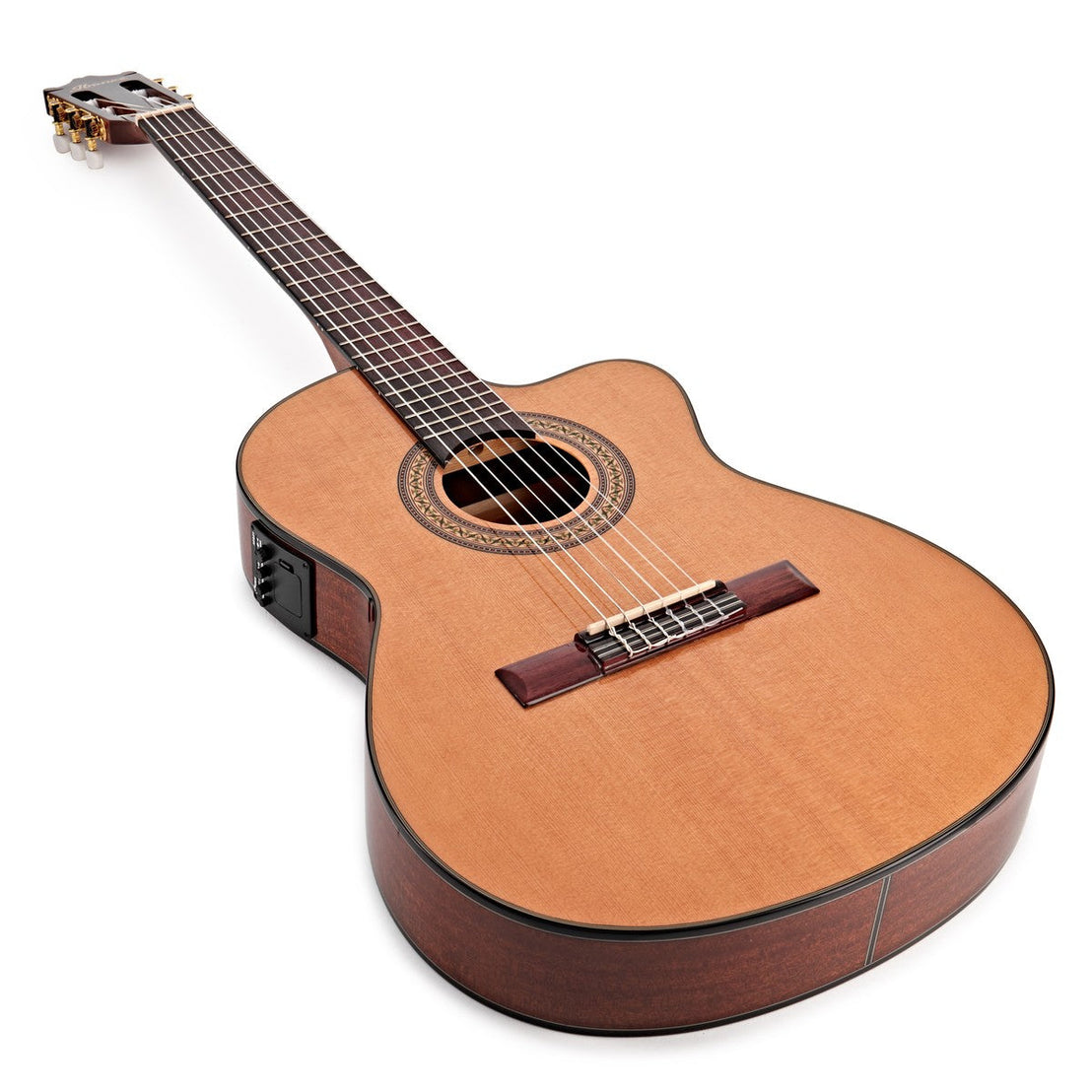 Đàn Guitar Classic Ibanez GA5TCE - Amber High Gloss-Mai Nguyên Music