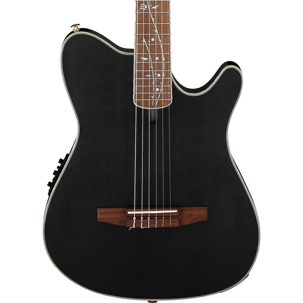 Đàn Guitar Classic Ibanez TOD10N Tim Henson Signature - Transparent Black Flat-Mai Nguyên Music