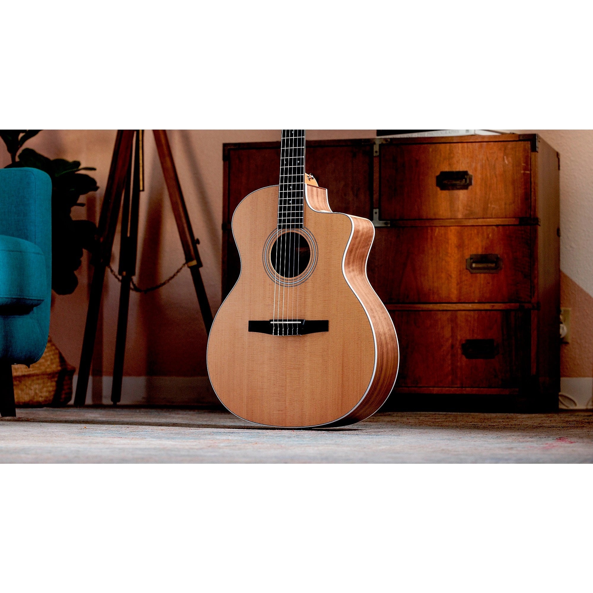 Đàn Guitar Classic Taylor 214ce-N - Natural-Mai Nguyên Music