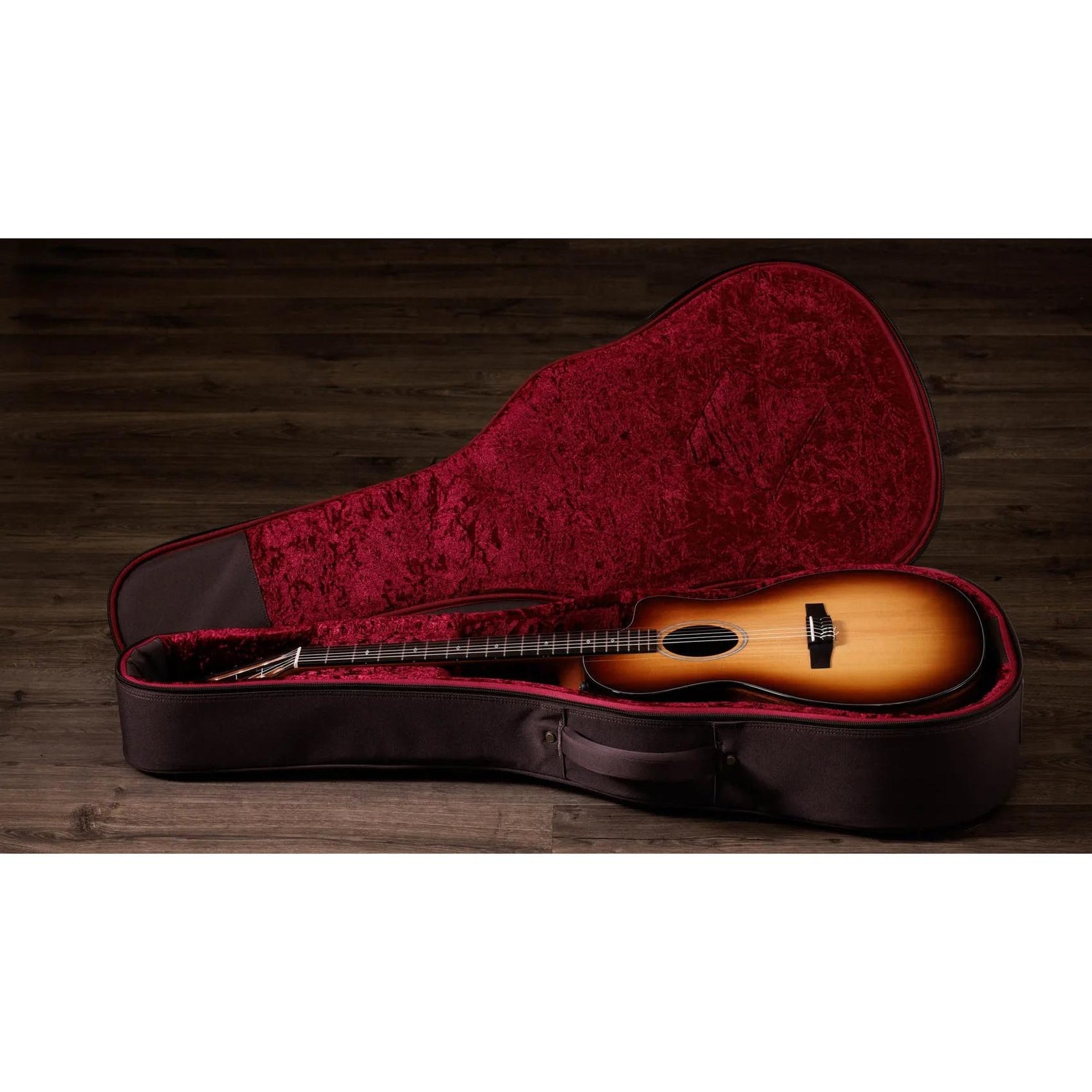 Đàn Guitar Classic Taylor Sunset Blvd 214ce-N Plus - Sunset Edgeburst-Mai Nguyên Music