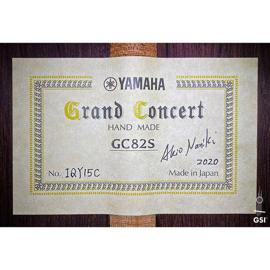 Đàn Guitar Classic Yamaha GC82S-Mai Nguyên Music