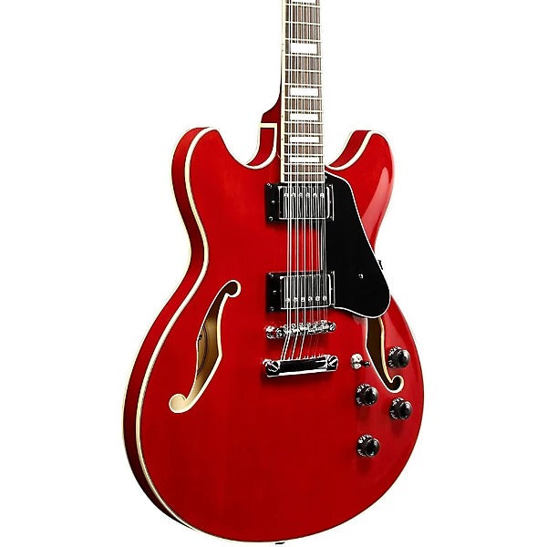 Đàn Guitar Điện 12-dây Ibanez AS7312 Artcore Semi-Hollowbody - Transparent Cherry Red-Mai Nguyên Music